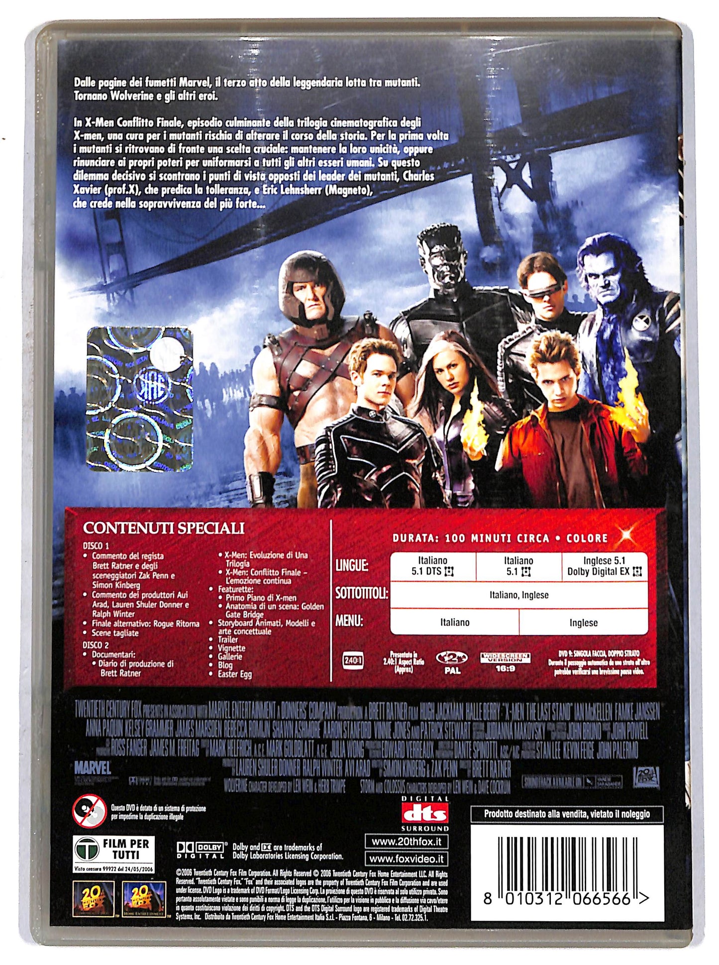 EBOND x - men conflitto finale DVD D662604