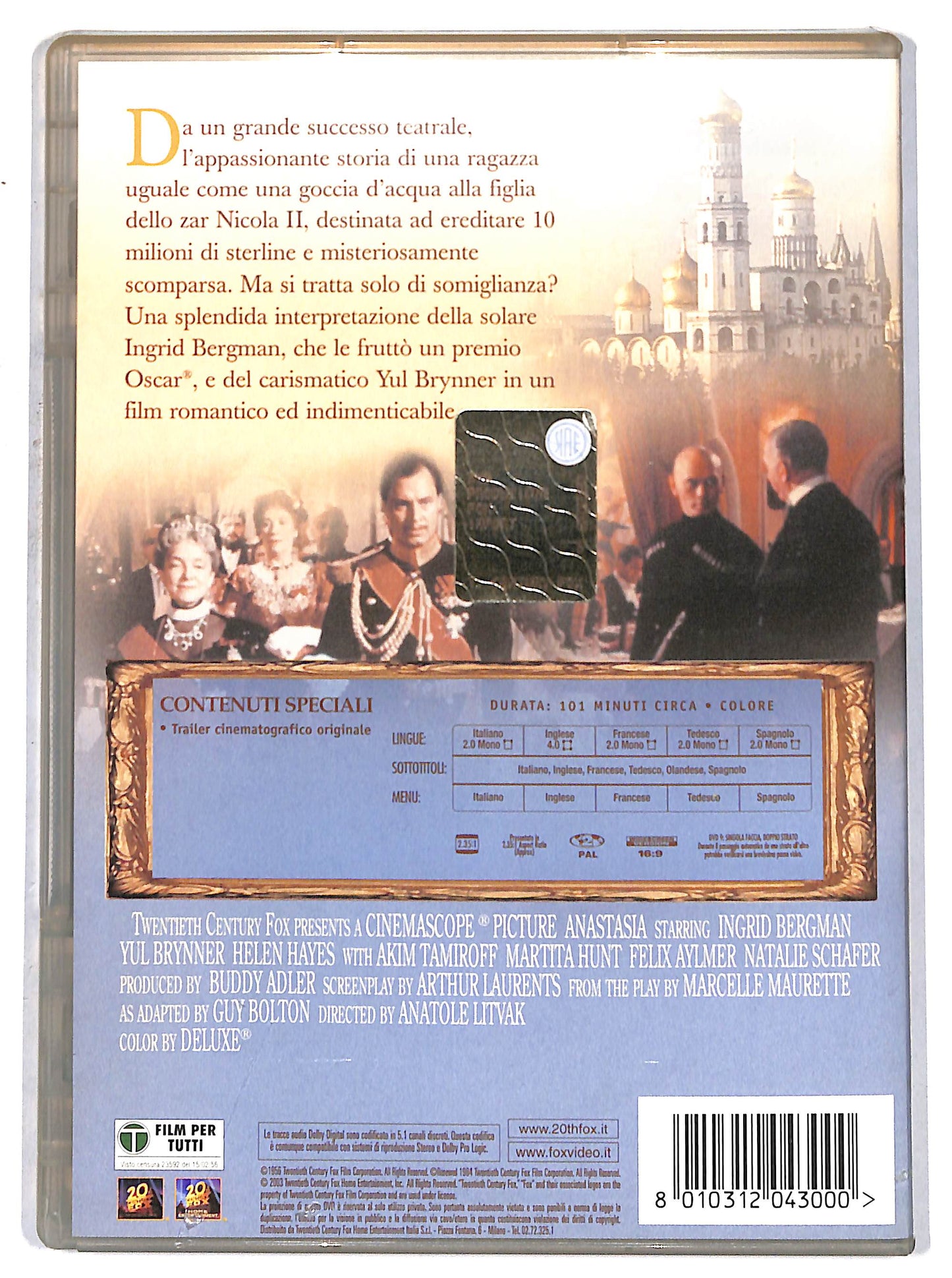EBOND anastasia DVD D662617