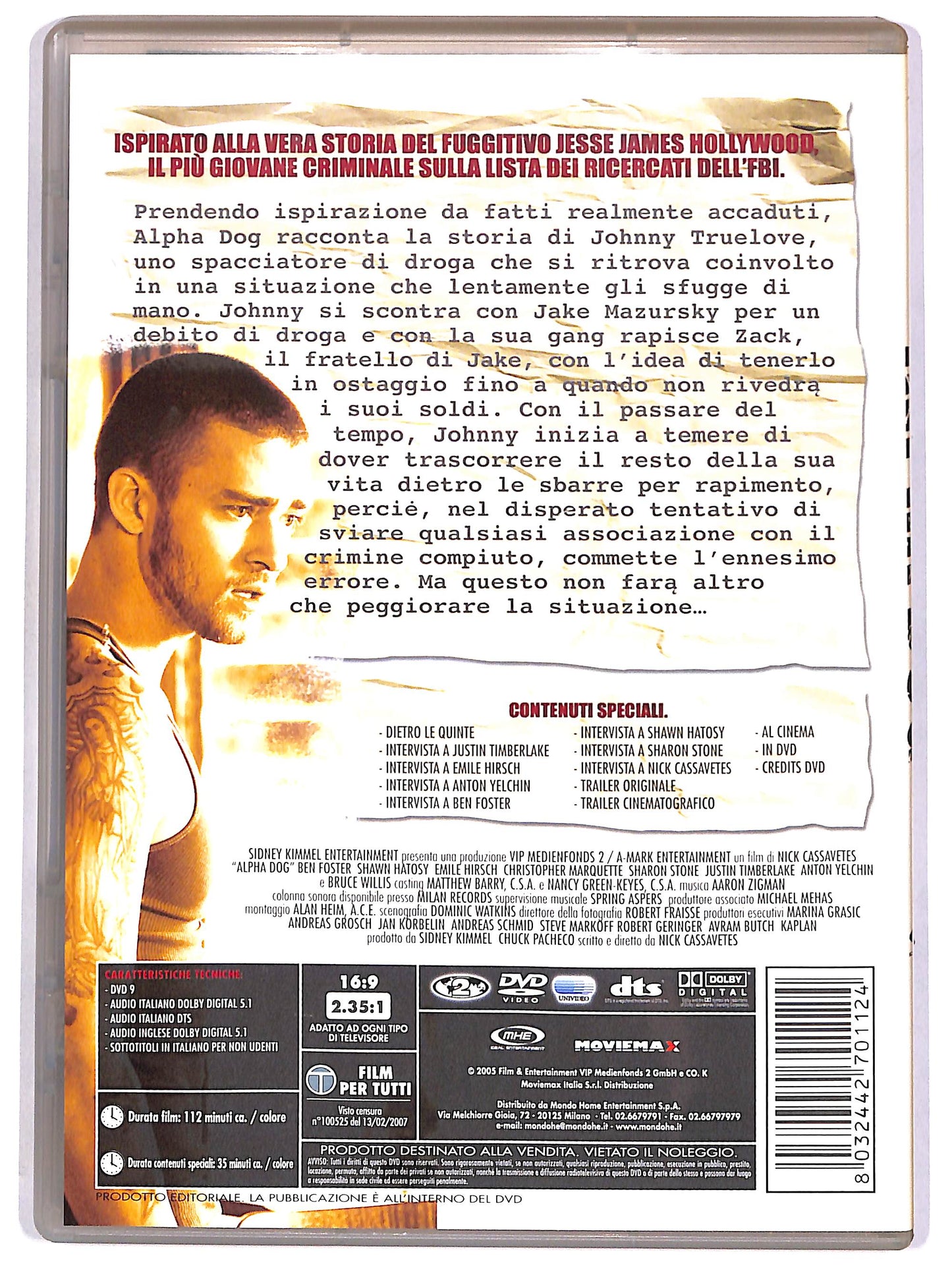 EBOND Alpha Dog DVD D662813