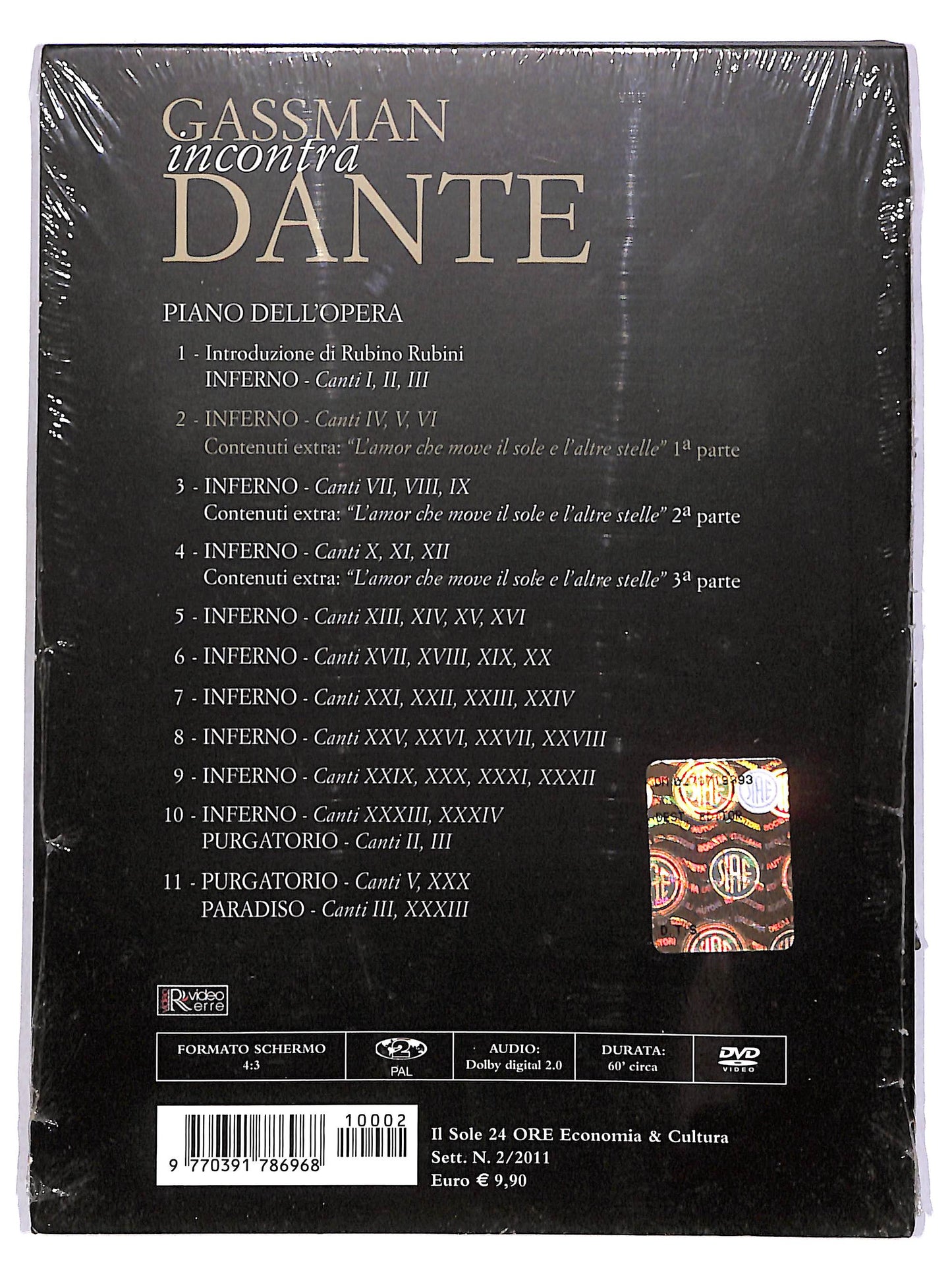 EBOND Gassman incontra Dante Vol. 2 DIGIPACK EDITORIALE DVD D662844