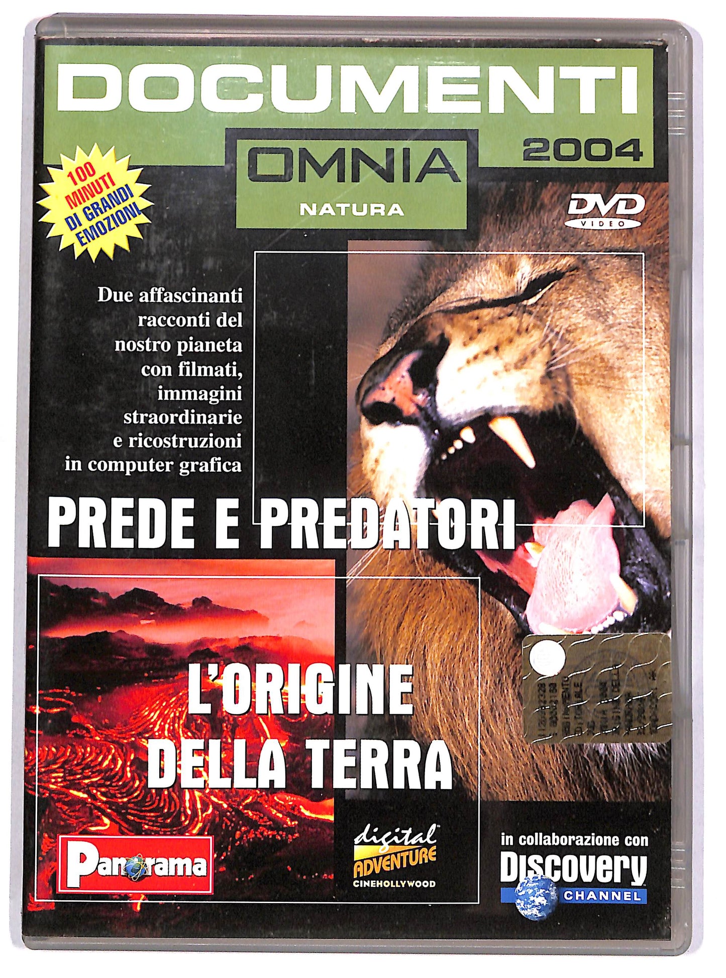 EBOND Documenti Omnia 2004 Vol.2 - Prede e predatori EDITORIALE DVD D662862