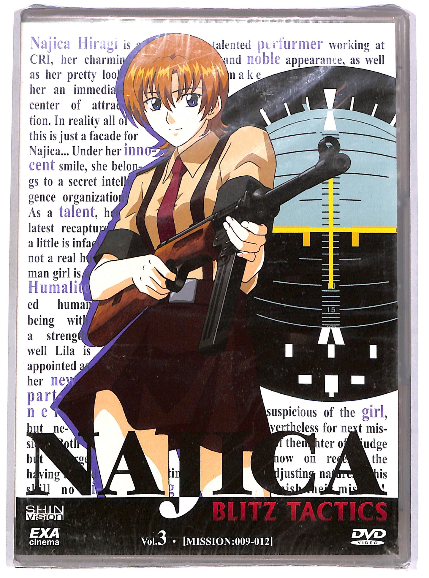 EBOND Najica - Blitz Tactics Vol.3 (Eps. 9-12) EDITORIALE DVD D662923