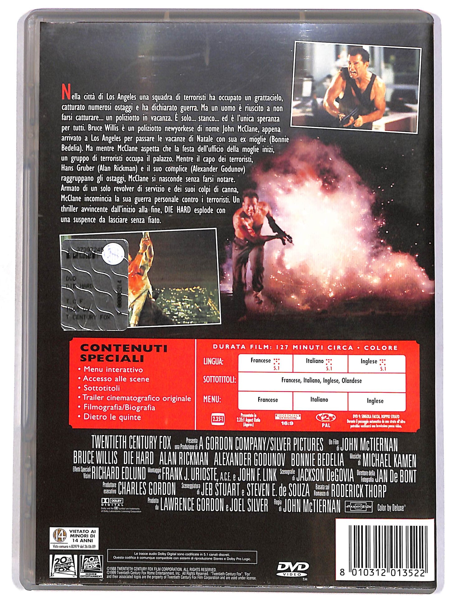 EBOND Die Hard - Trappola di cristallo DVD D663159