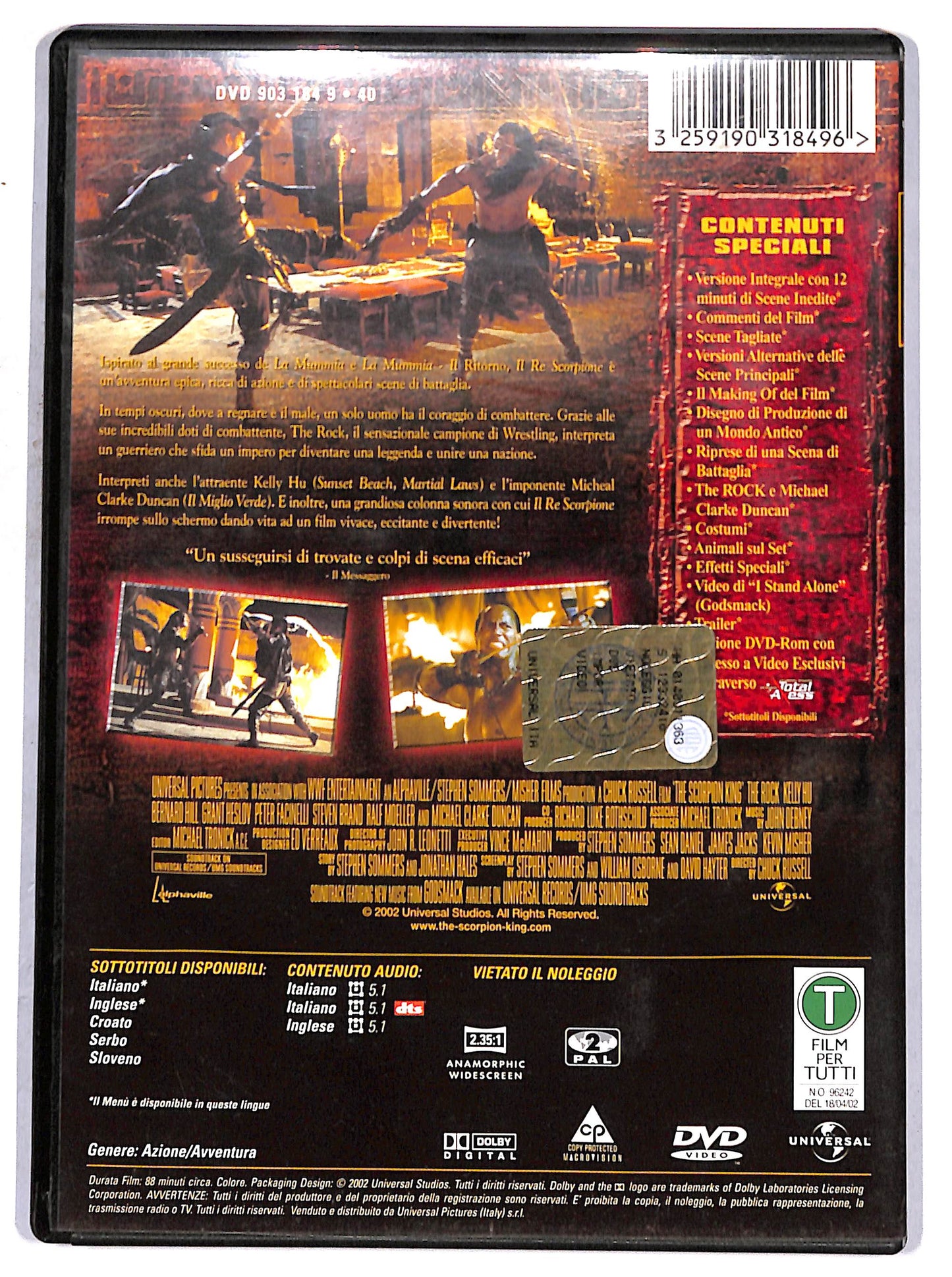 EBOND il re scorpione DVD D663418