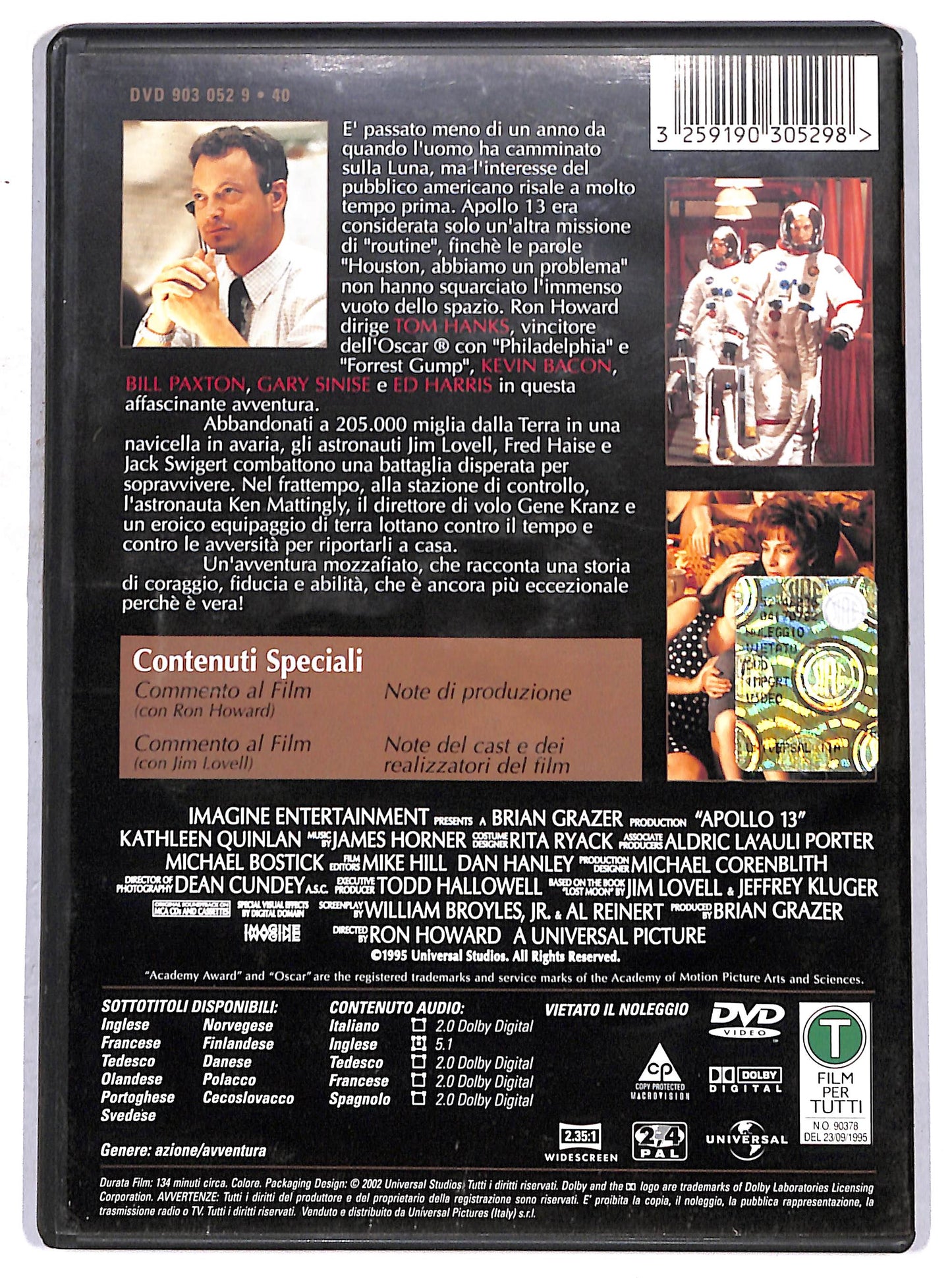 EBOND apollo 13 DVD D663447