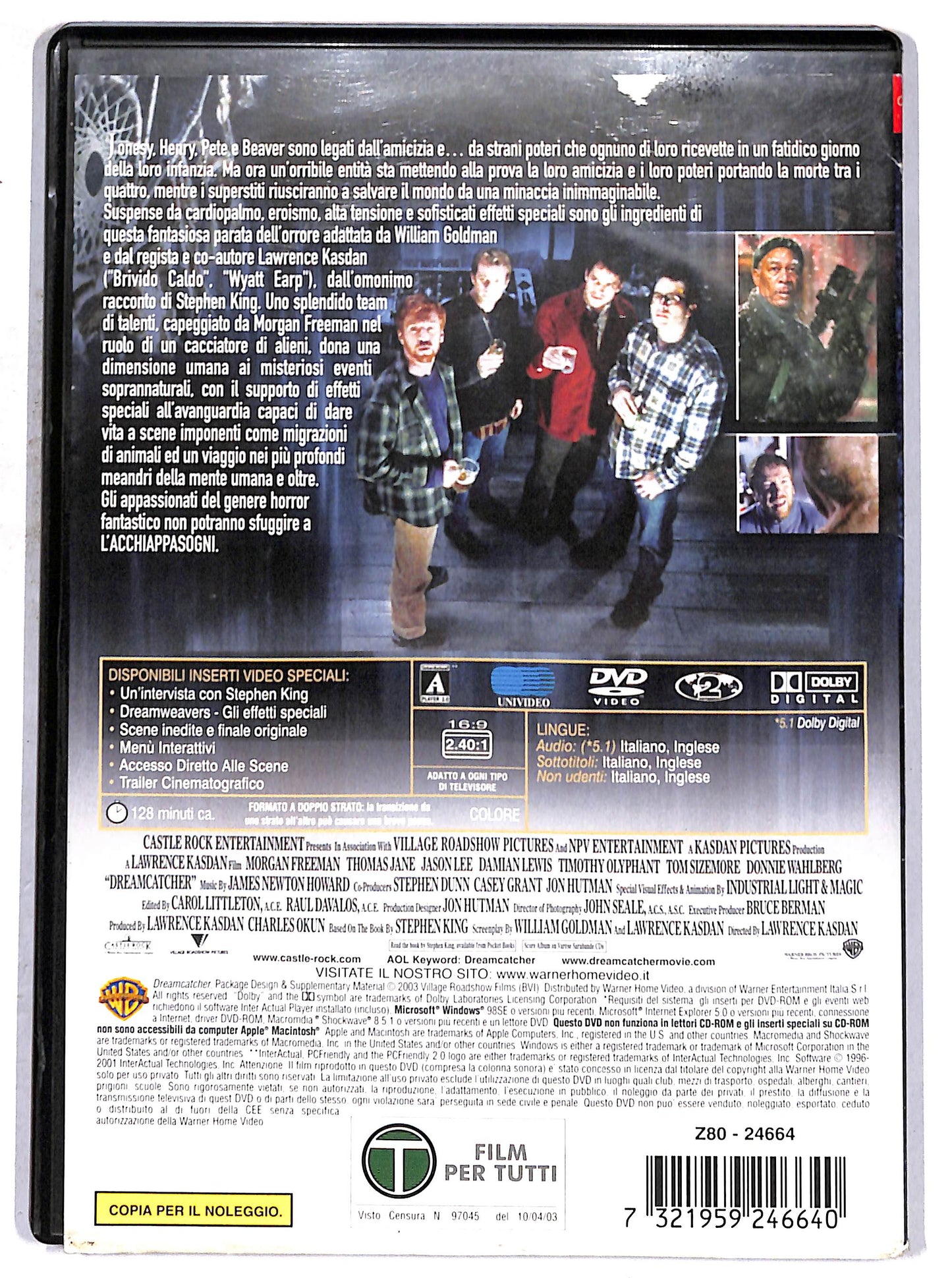EBOND l'acchiappasogni  NOLEGGIO DVD D663508