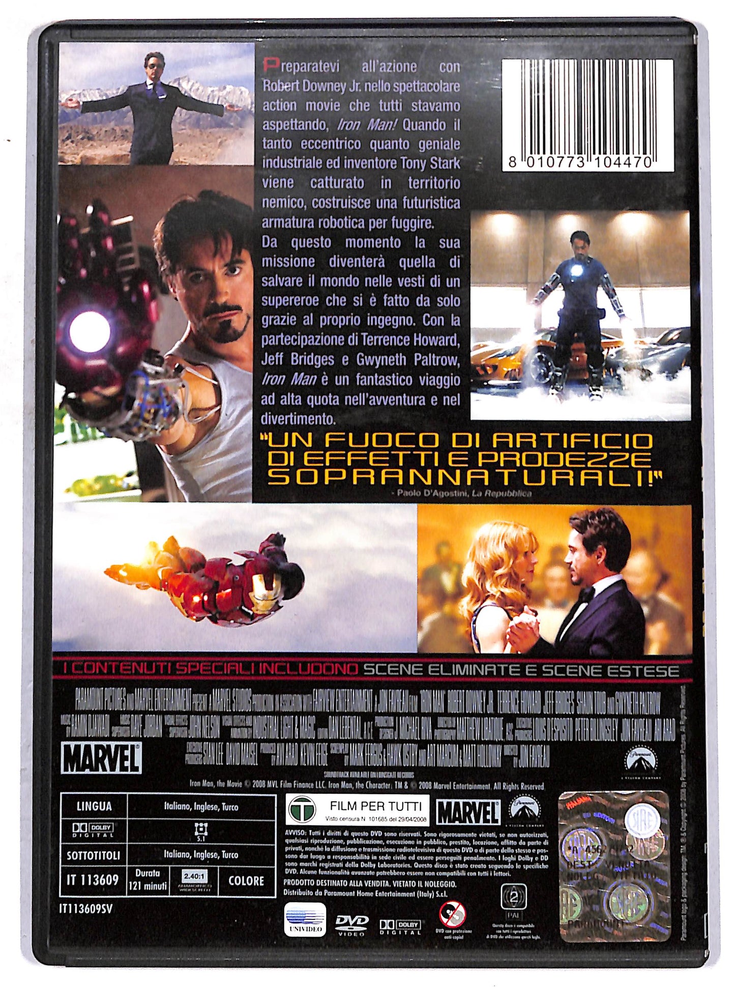 EBOND iron man DVD D663513