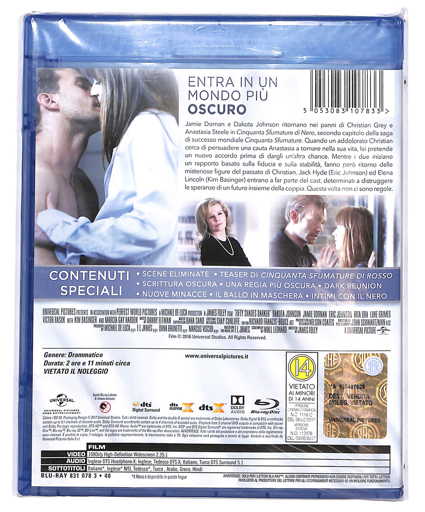 EBOND Cinquanta Sfumature di Nero BLURAY D663602