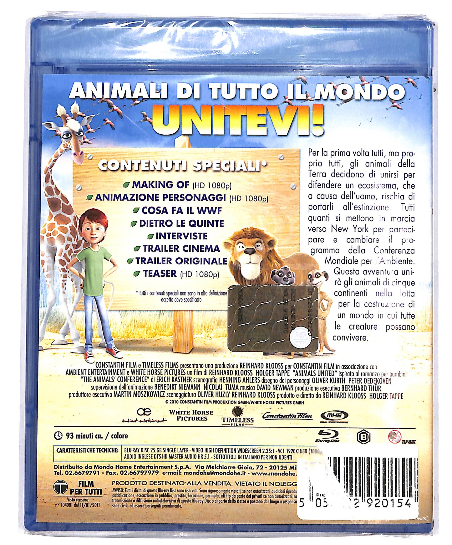 EBOND Animals United BLURAY D663632