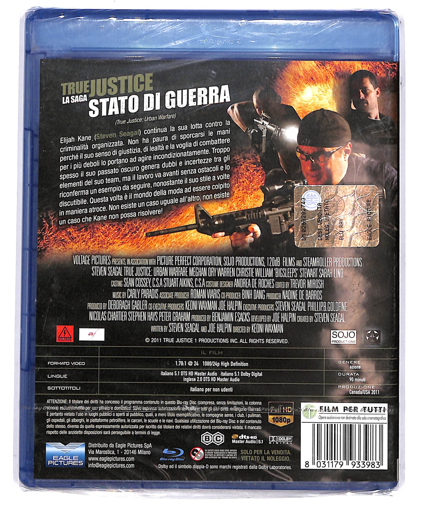 EBOND True justice - Stato di guerra  BLURAY D663654