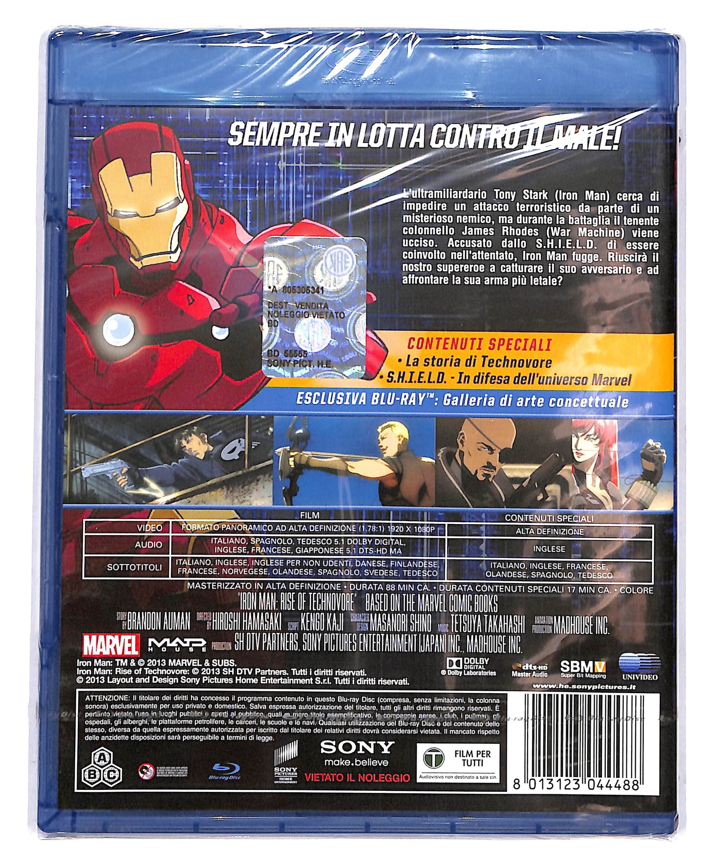 EBOND Iron Man: Rise of Technovore BLURAY D663655