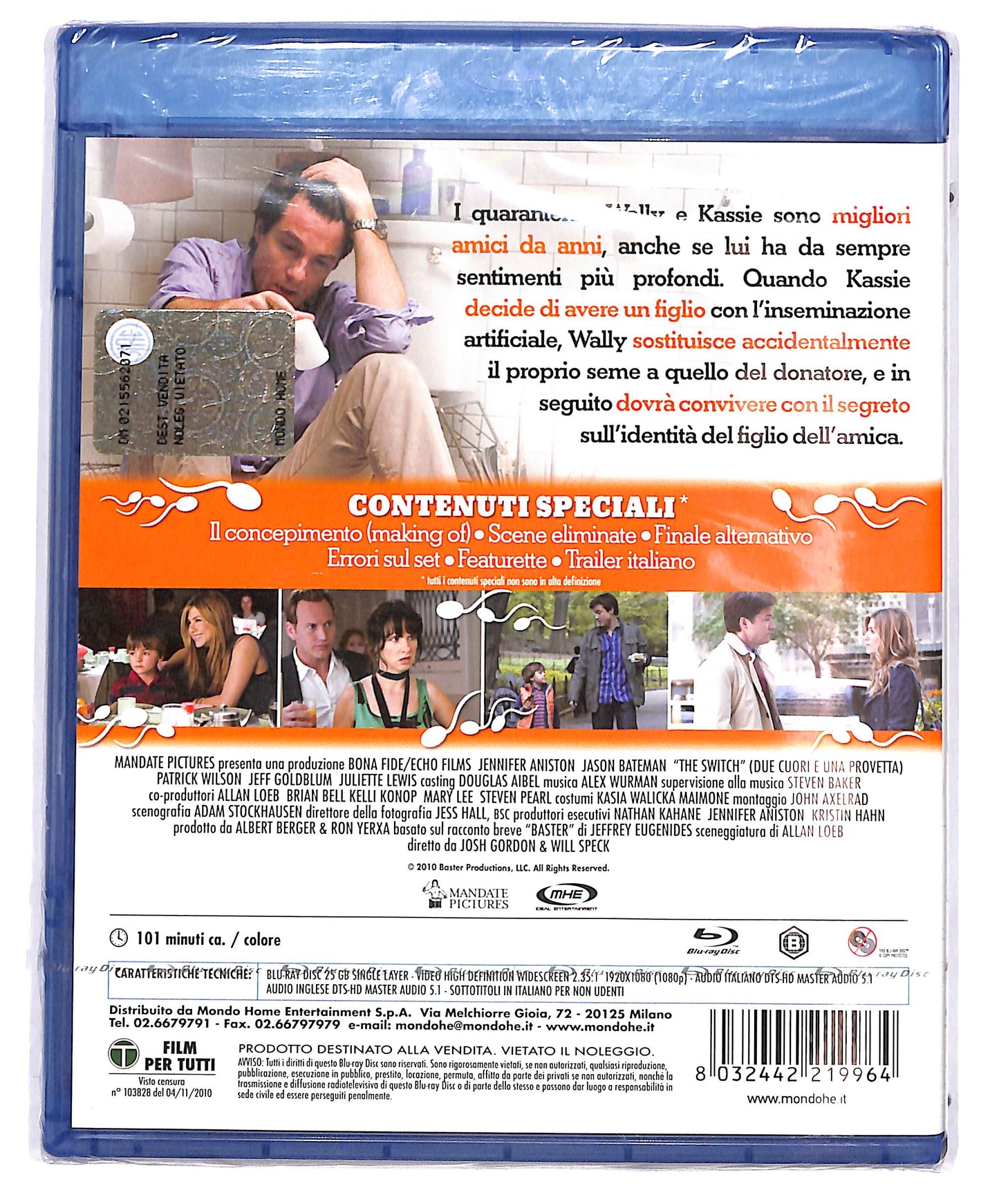 EBOND Due cuori e una provetta  BLURAY D663802