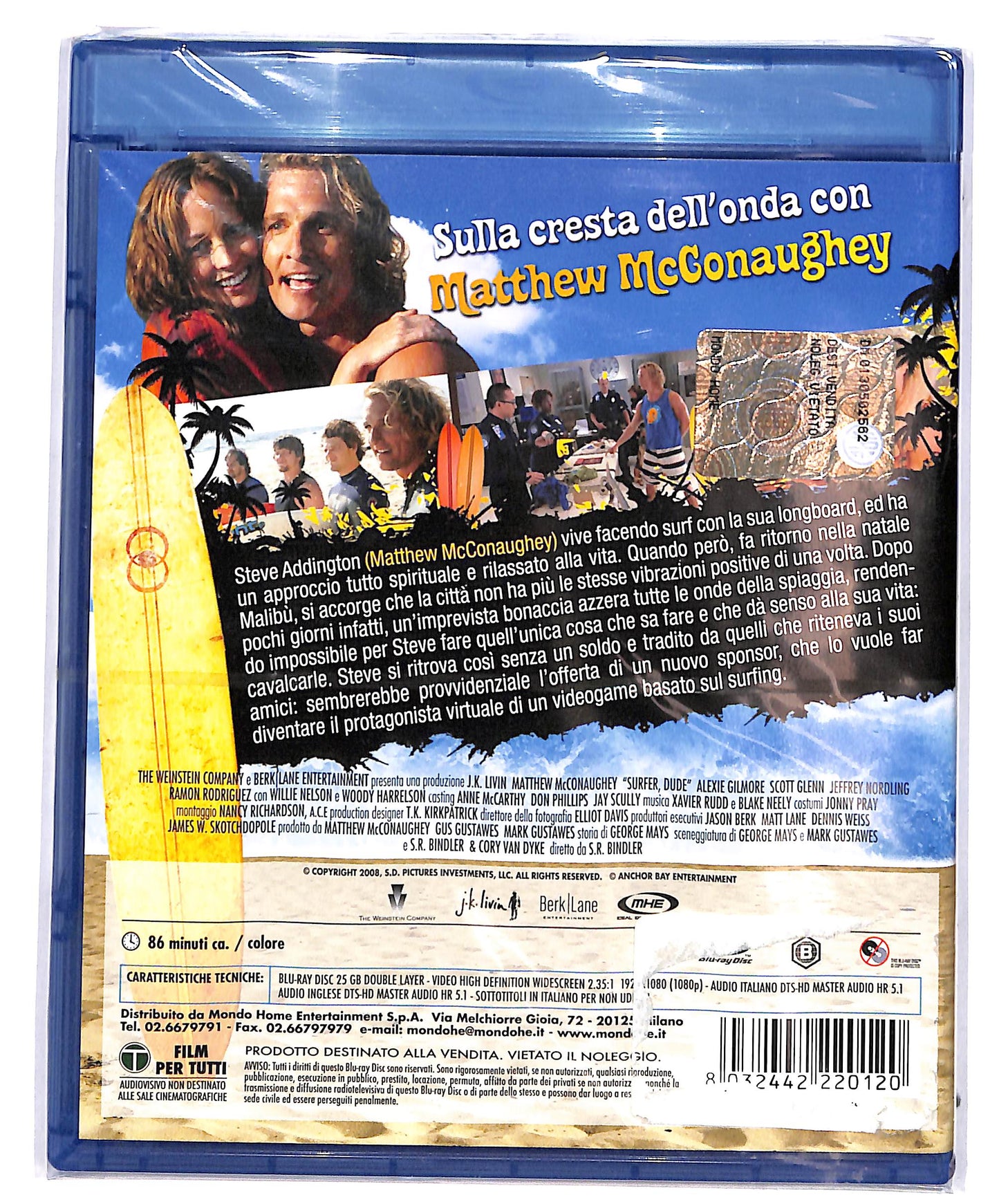 EBOND Surfer Dude BLURAY D663813