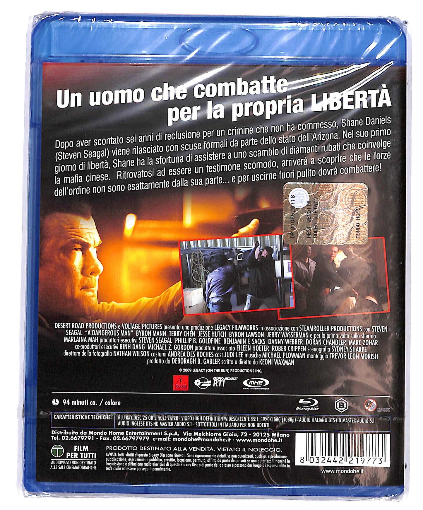 EBOND A Dangerous Man - Solo contro tutti BLURAY BLURAY D663903