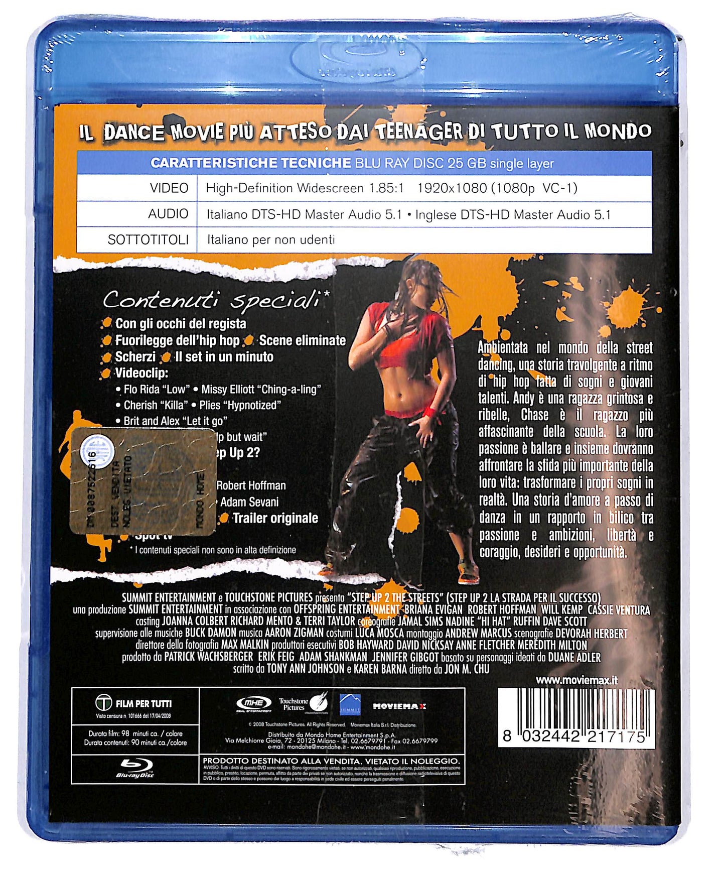 EBOND Step Up 2 - La strada per il successo BLURAY D663906