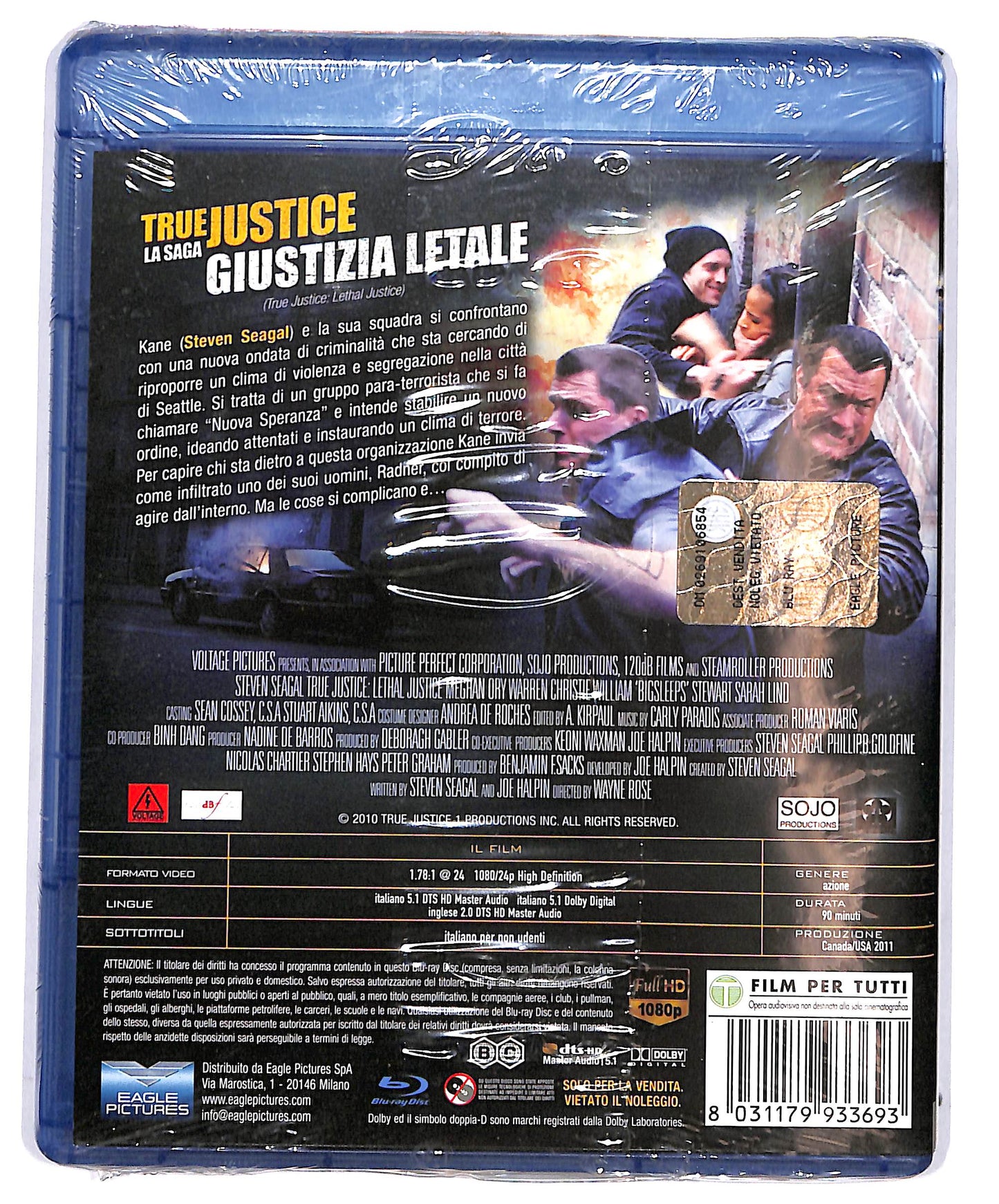 EBOND True Justice - Giustizia letale BLURAY BLURAY BLURAY D663911