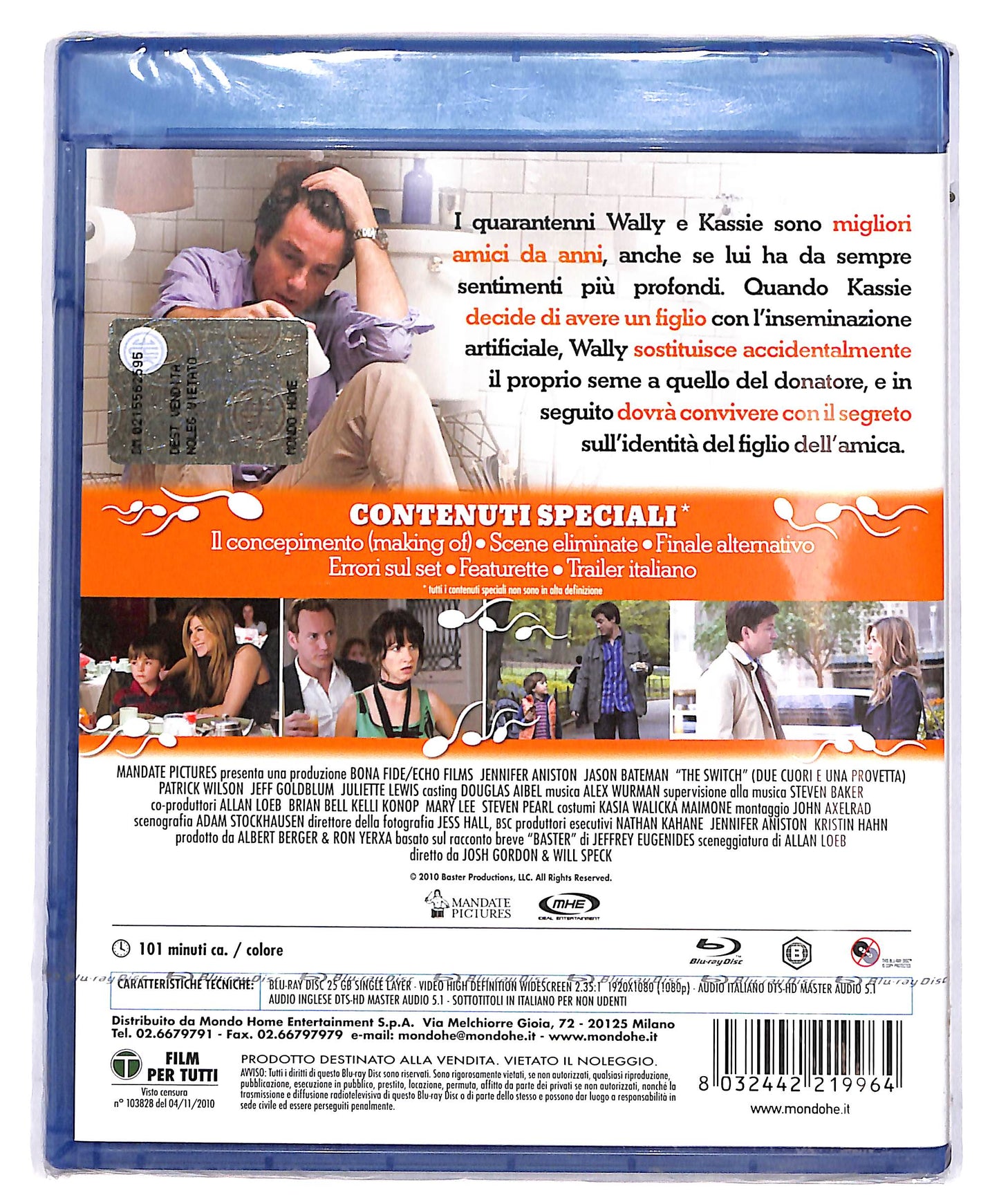 EBOND Due cuori e una provetta  BLURAY D663923