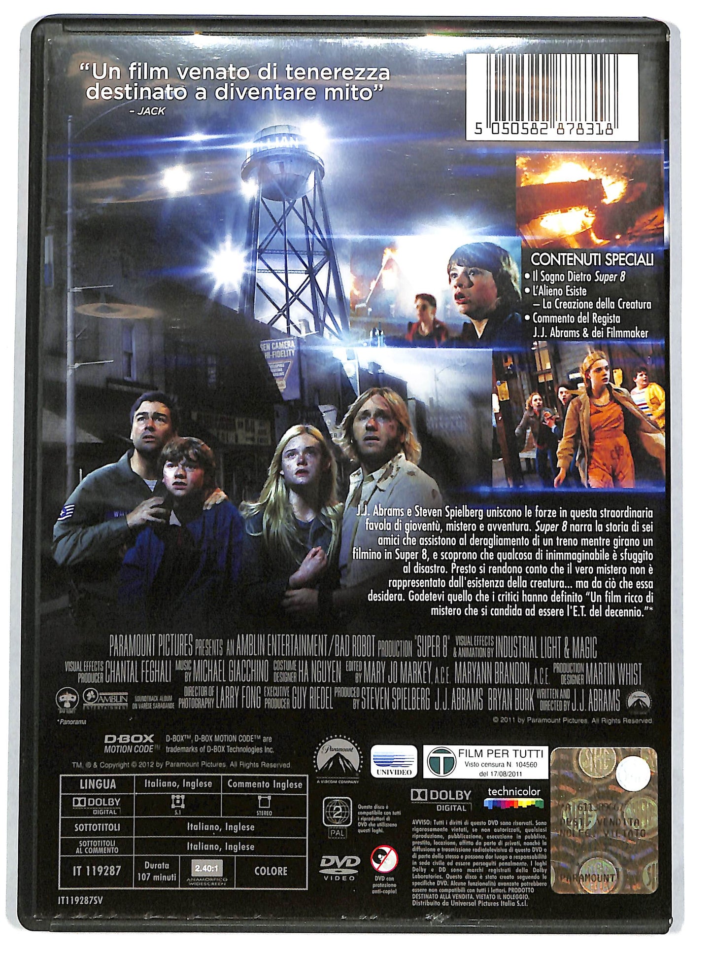 EBOND Super 8 (film) DVD D664020
