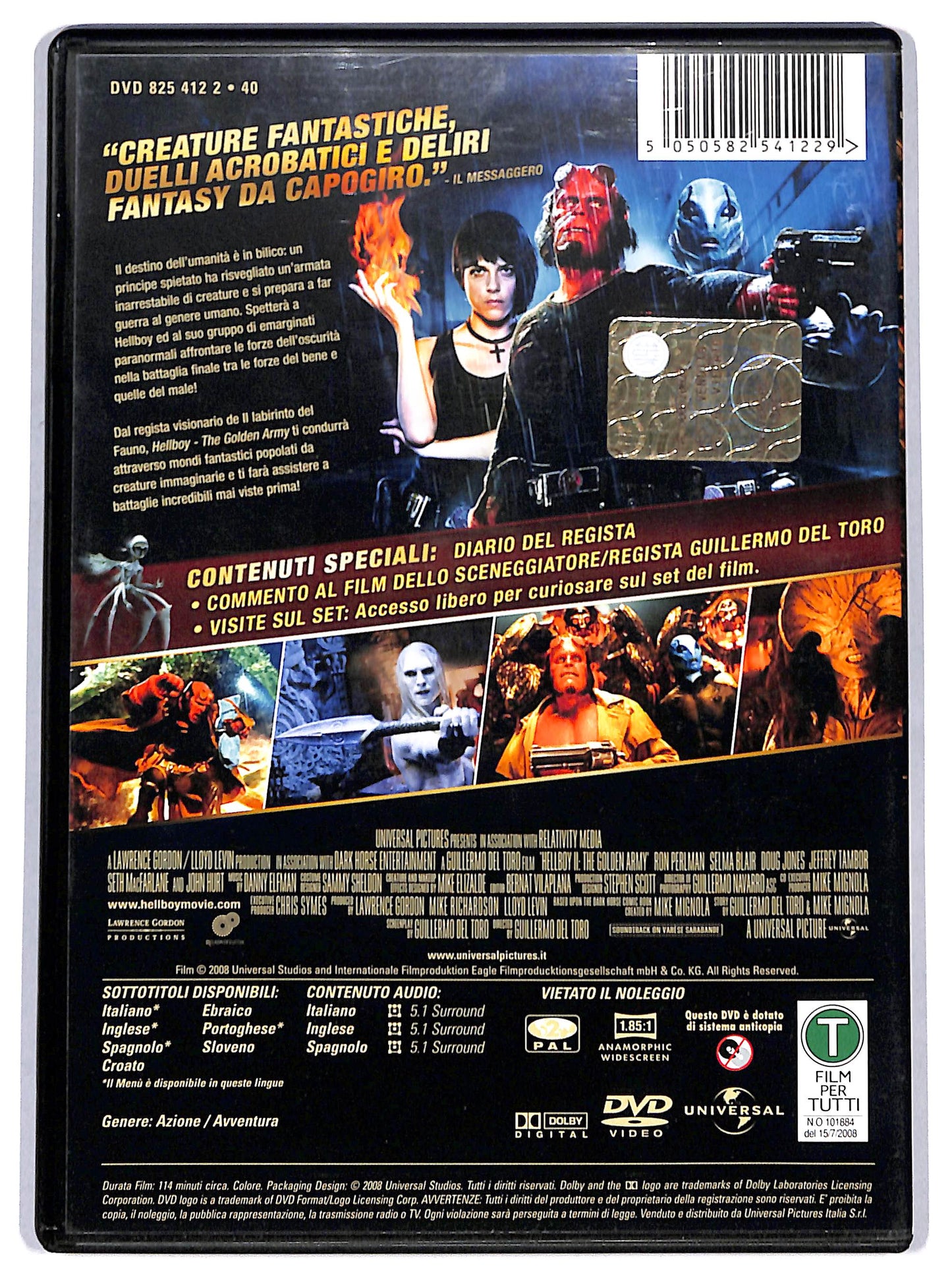 EBOND hellboy - the golden army  NOLEGGIO DVD D664133
