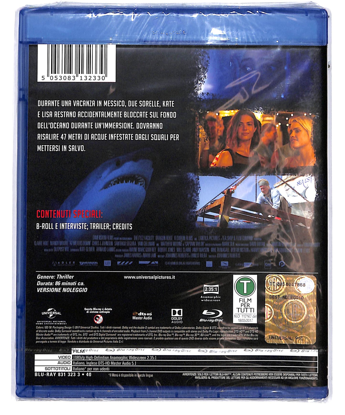 EBOND 47 Metri NOLEGGIO BLURAY D664210