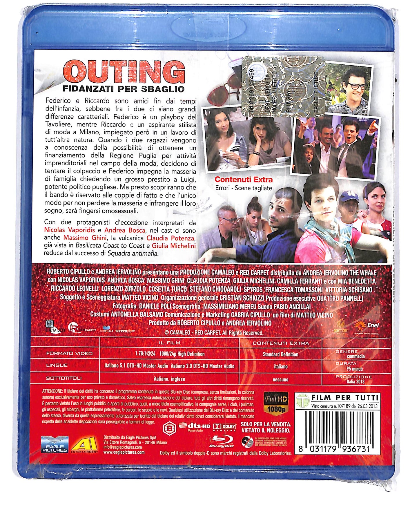 EBOND Outing - fidanzati per sbaglio BLURAY D664212