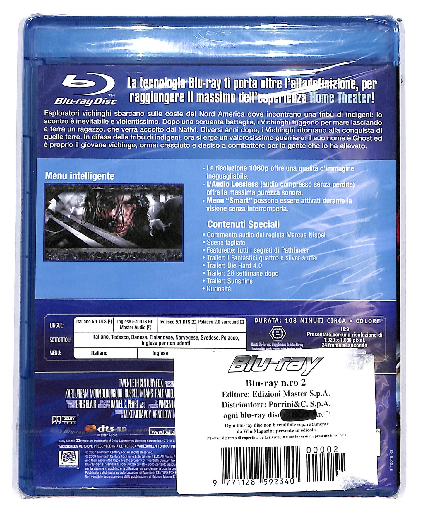 EBOND Pathfinder  Unrated  EDITORIALE BLURAY D664216