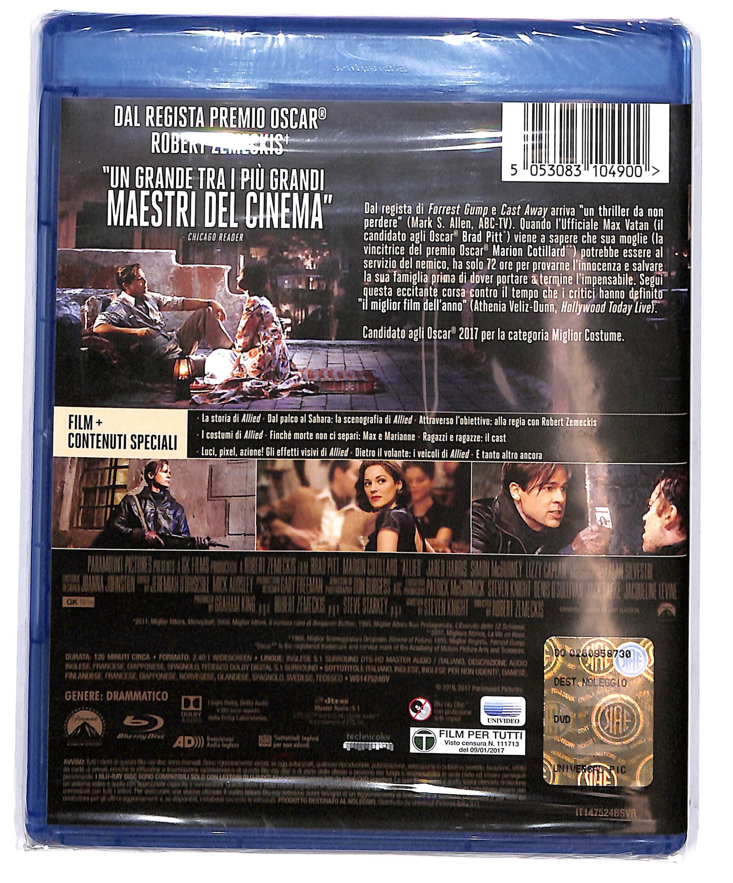 EBOND Allied Un'ombra nascosta NOLEGGIO BLURAY D664223