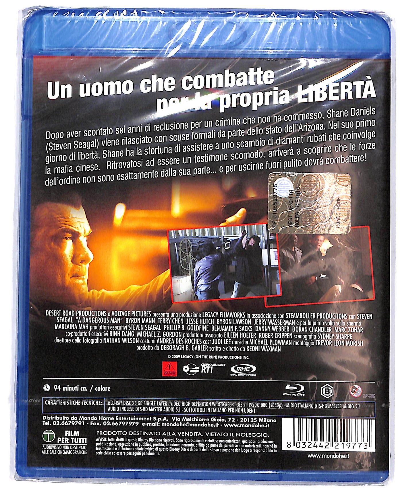 EBOND A Dangerous Man. Solo contro tutti BLURAY BLURAY D664236