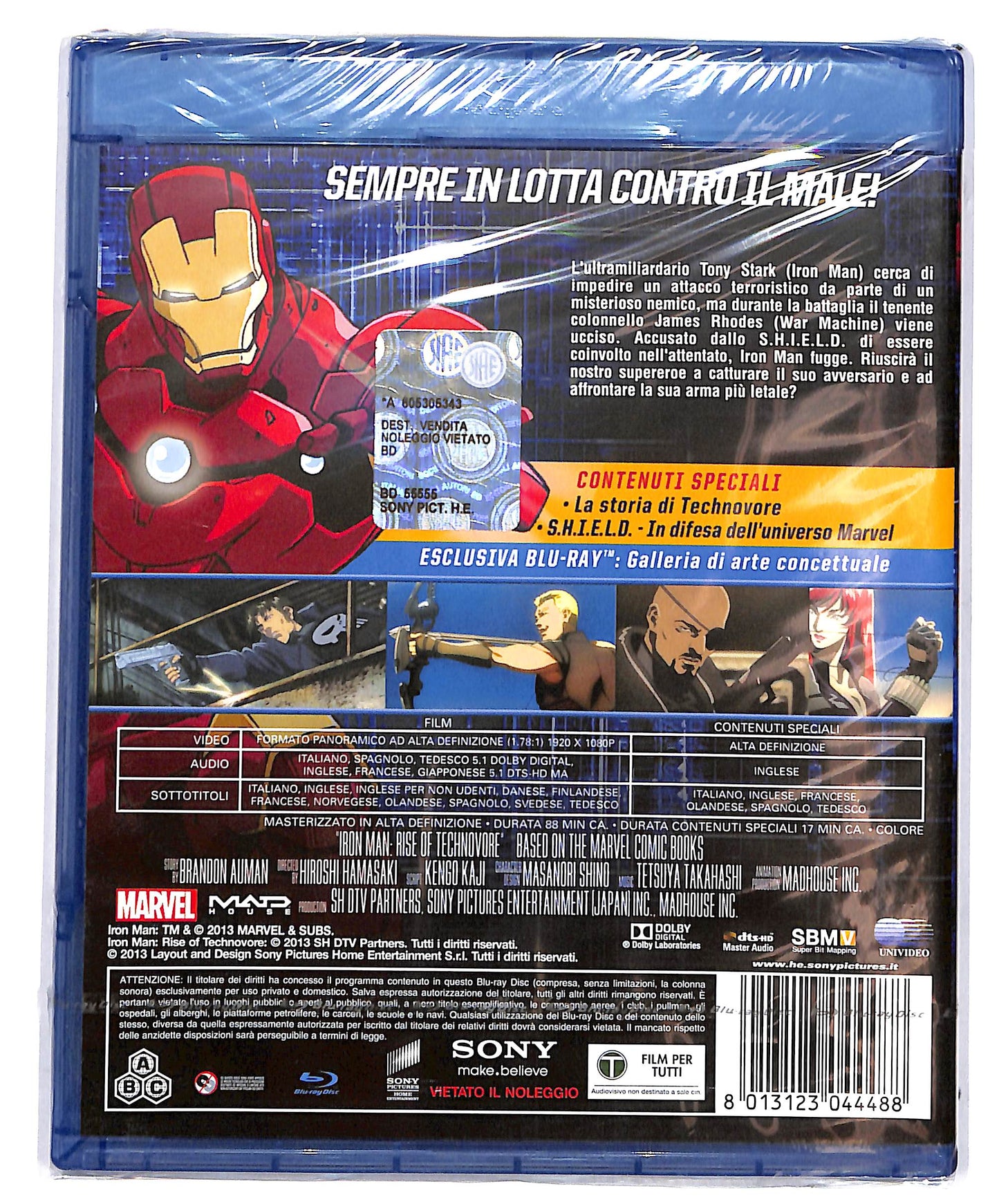 EBOND Iron Man - Rise of Technovore BLURAY D664238