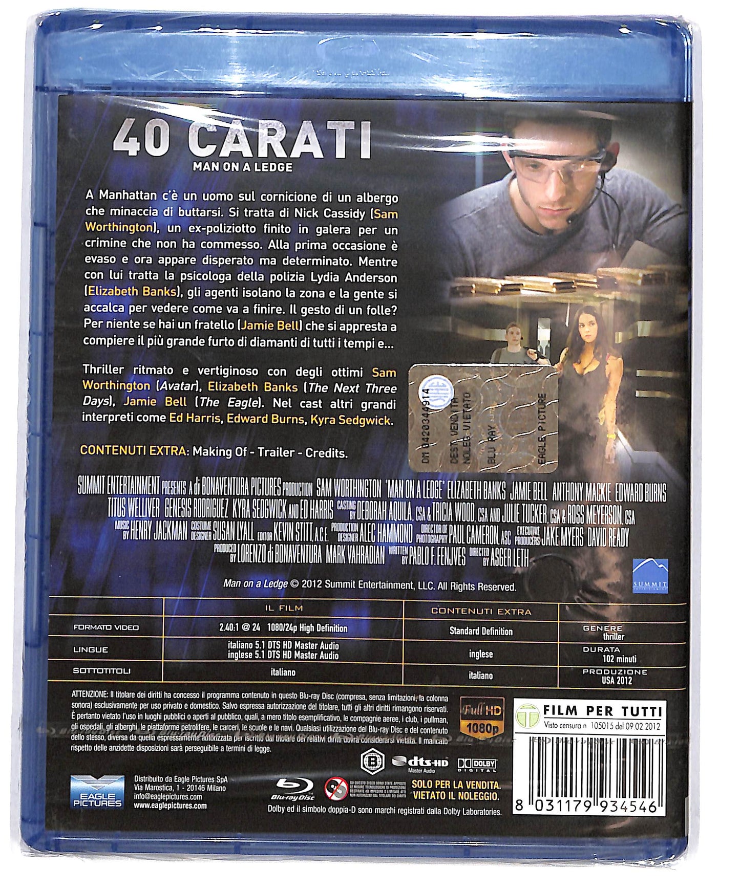 EBOND 40 Carati  BLURAY D664248