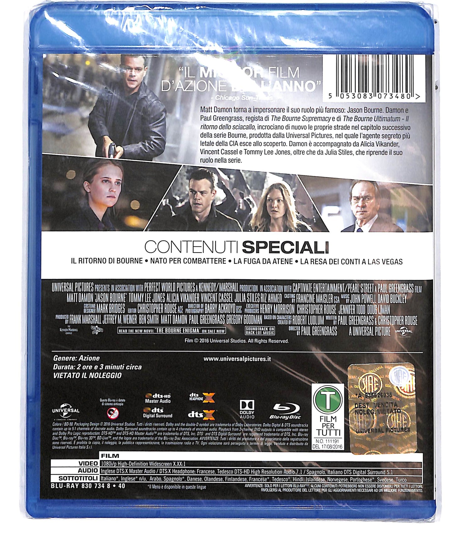 EBOND Jason Bourne  BLURAY D664250