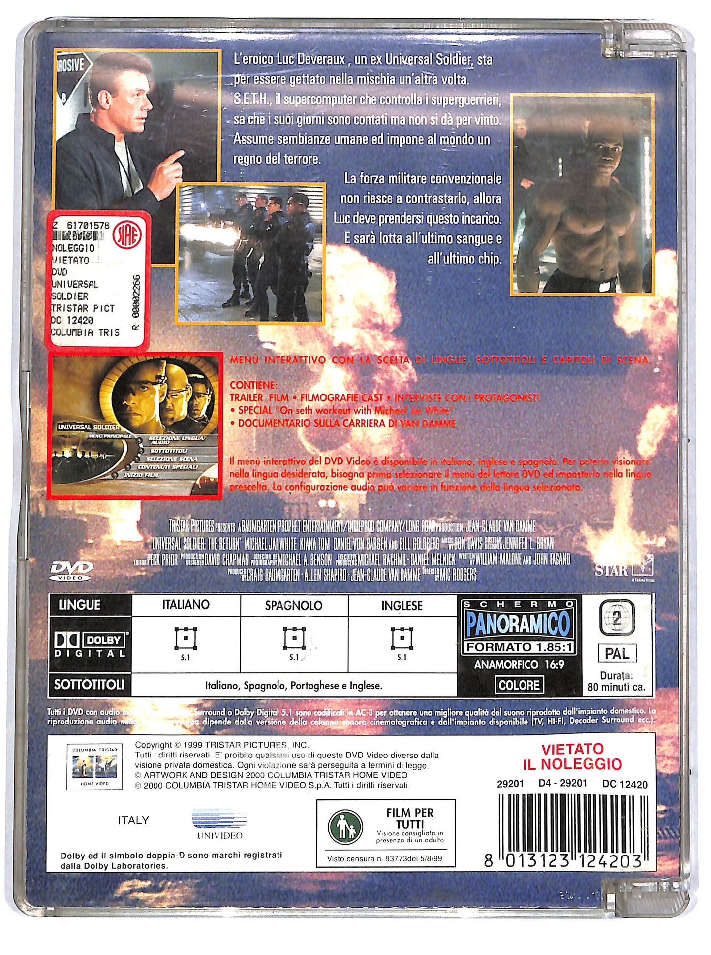 EBOND Universal Soldier: The Return SJB DVD D664308