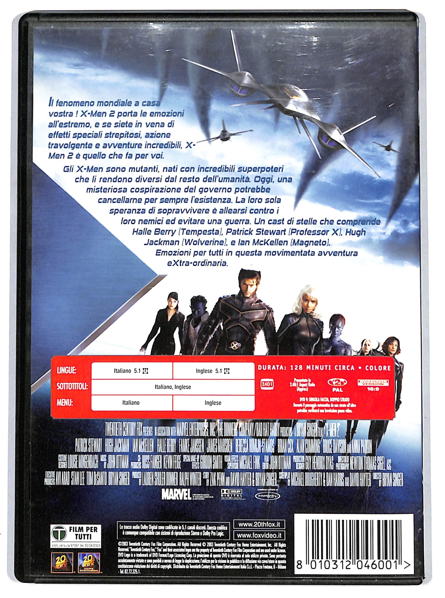 EBOND x - men 2 DVD D664438
