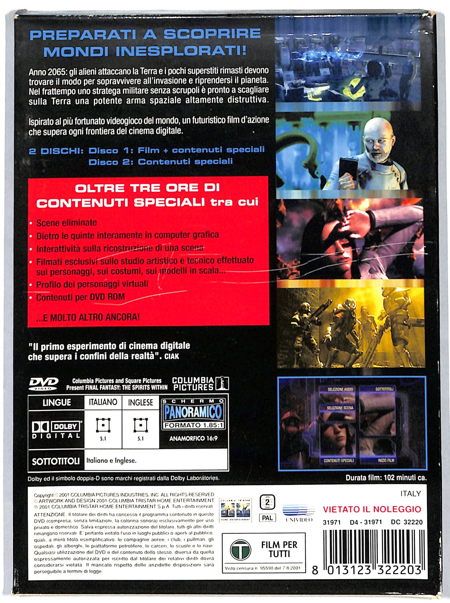 EBOND final fantasy  DIGIPACK DVD D664446
