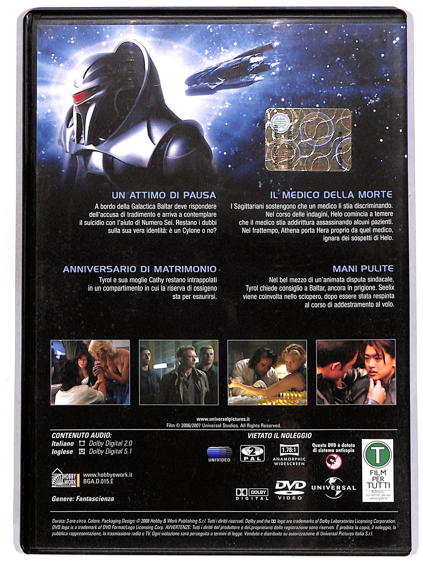 EBOND Battlestar Galactica Vol.15 Stagione 3  EDITORIALE DVD D664545