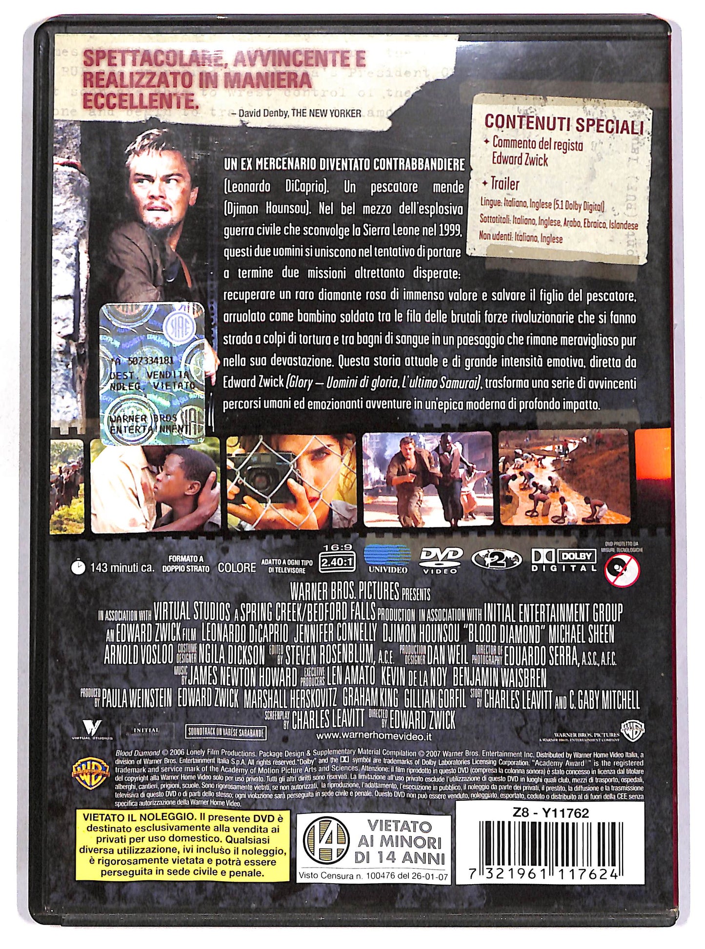 EBOND Blood Diamond - Diamanti di sangue  DVD D664564