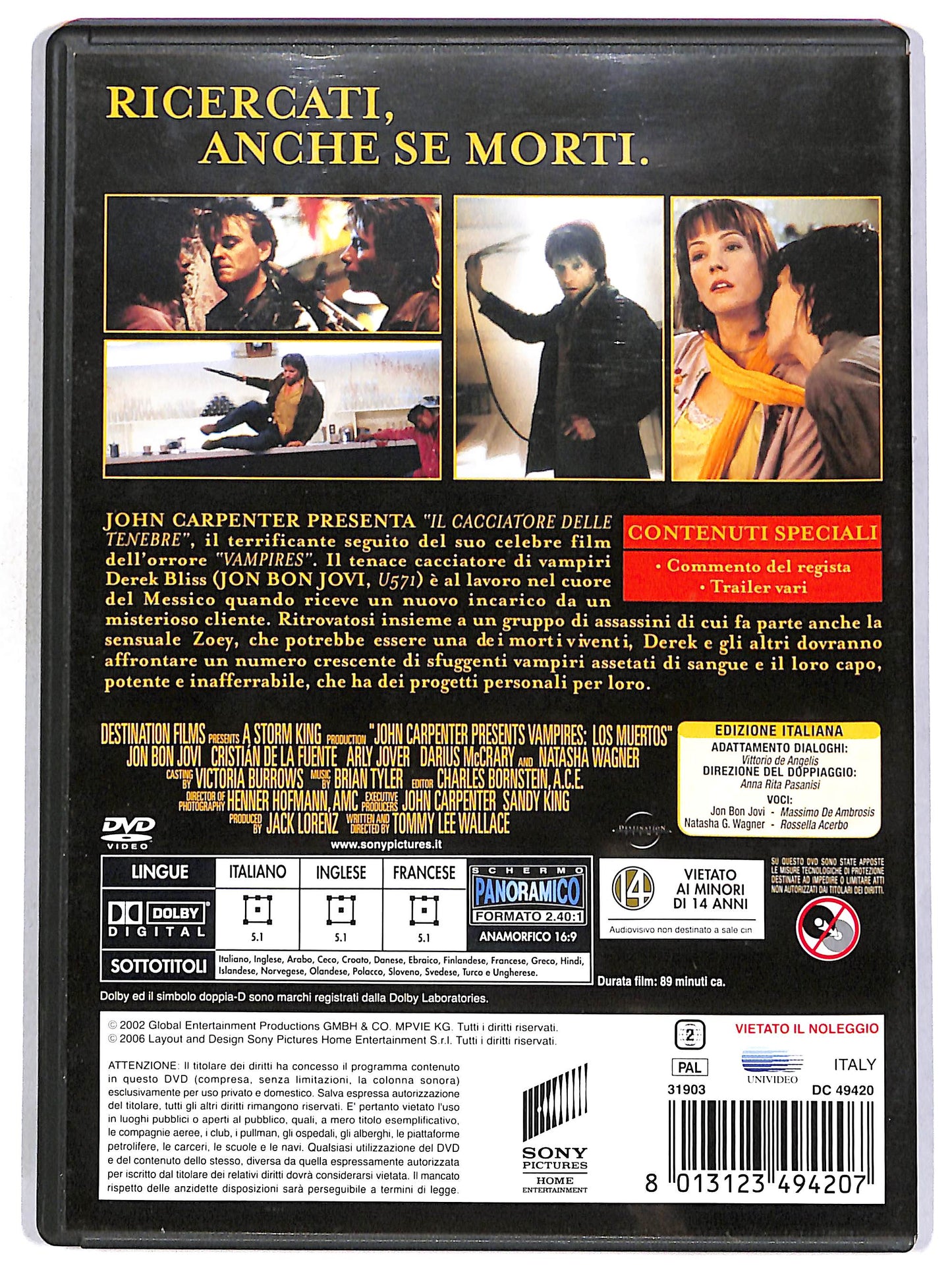 EBOND Il cacciatore delle tenebre DVD D664725