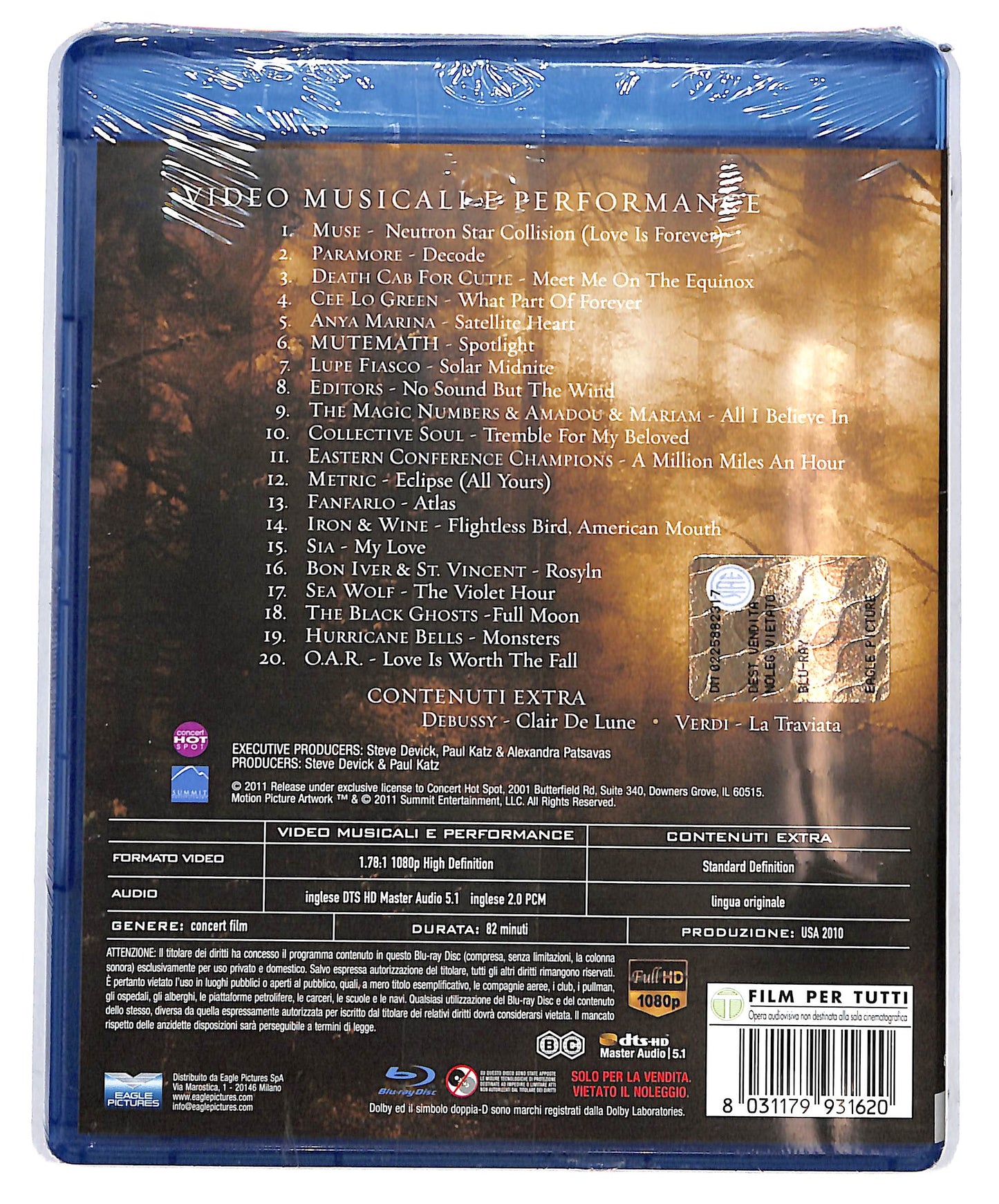 EBOND The Twilight Saga Soundtrack  vol 1 BLURAY D664803