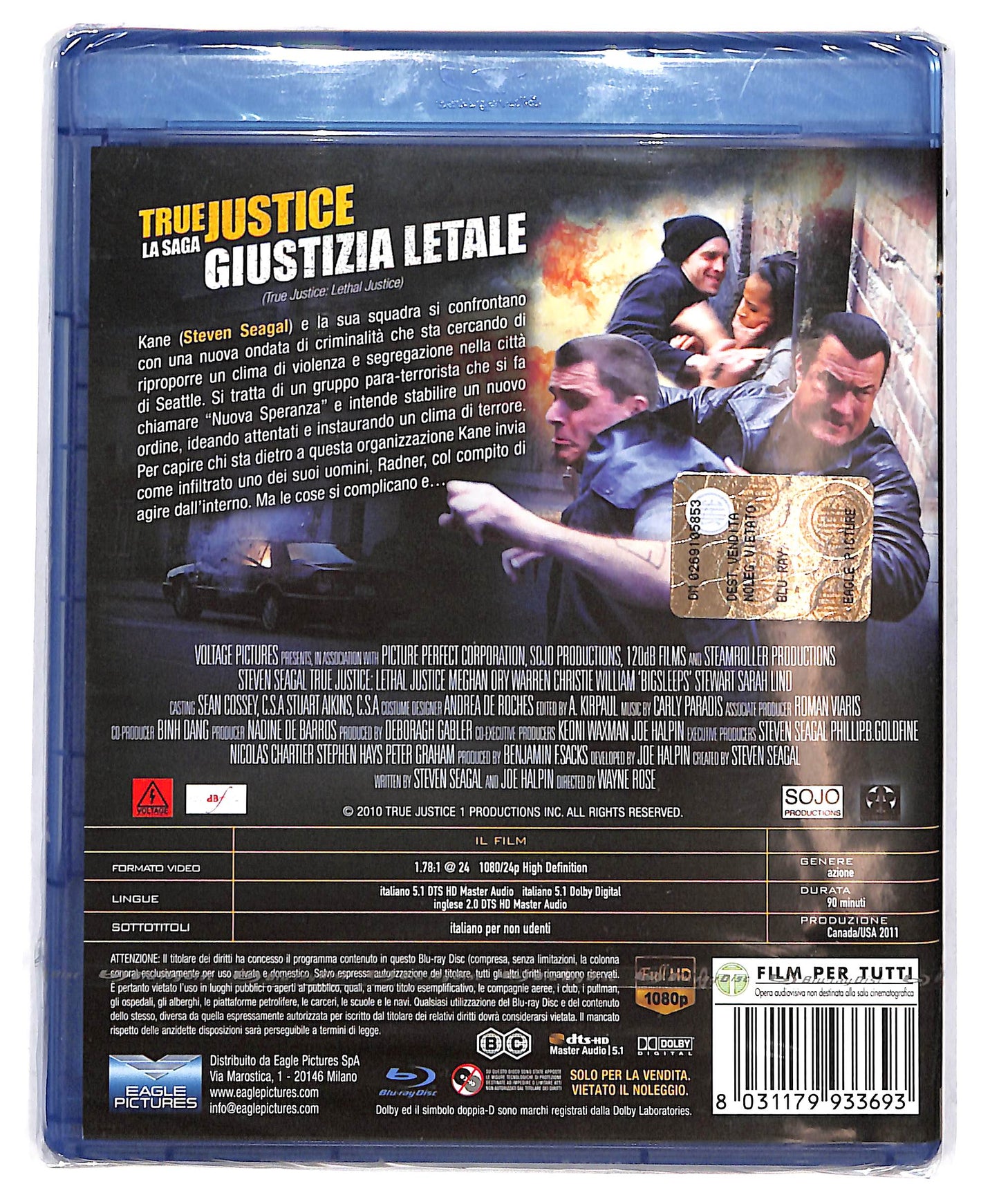 EBOND True Justice. Giustizia letale BLURAY BLURAY BLURAY D664811