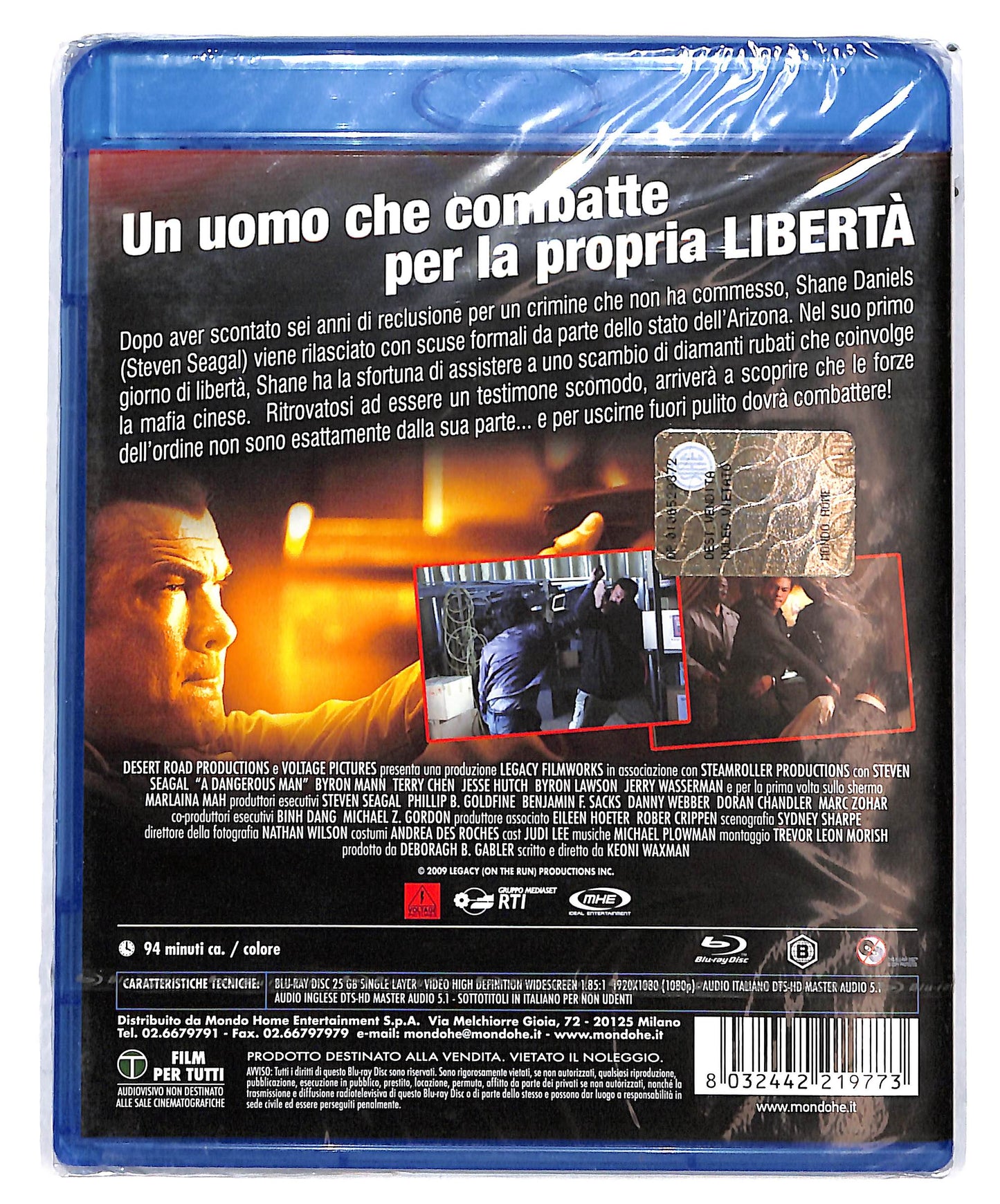 EBOND A Dangerous Man - Solo contro tutti BLURAY BLURAY D664848