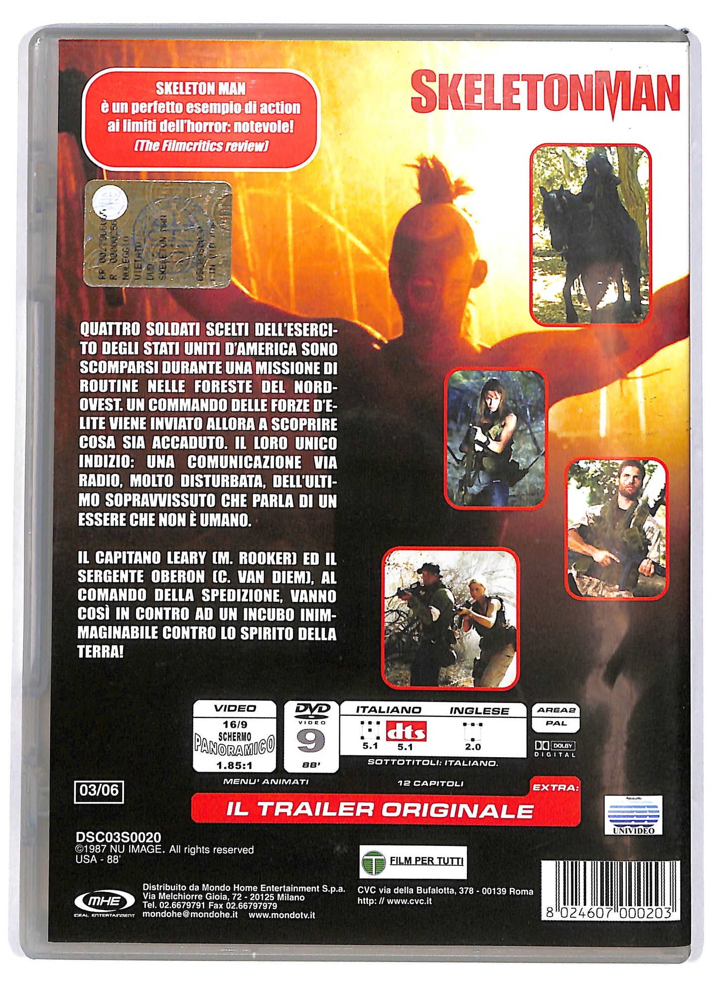 EBOND SkeletonMan DVD D665045
