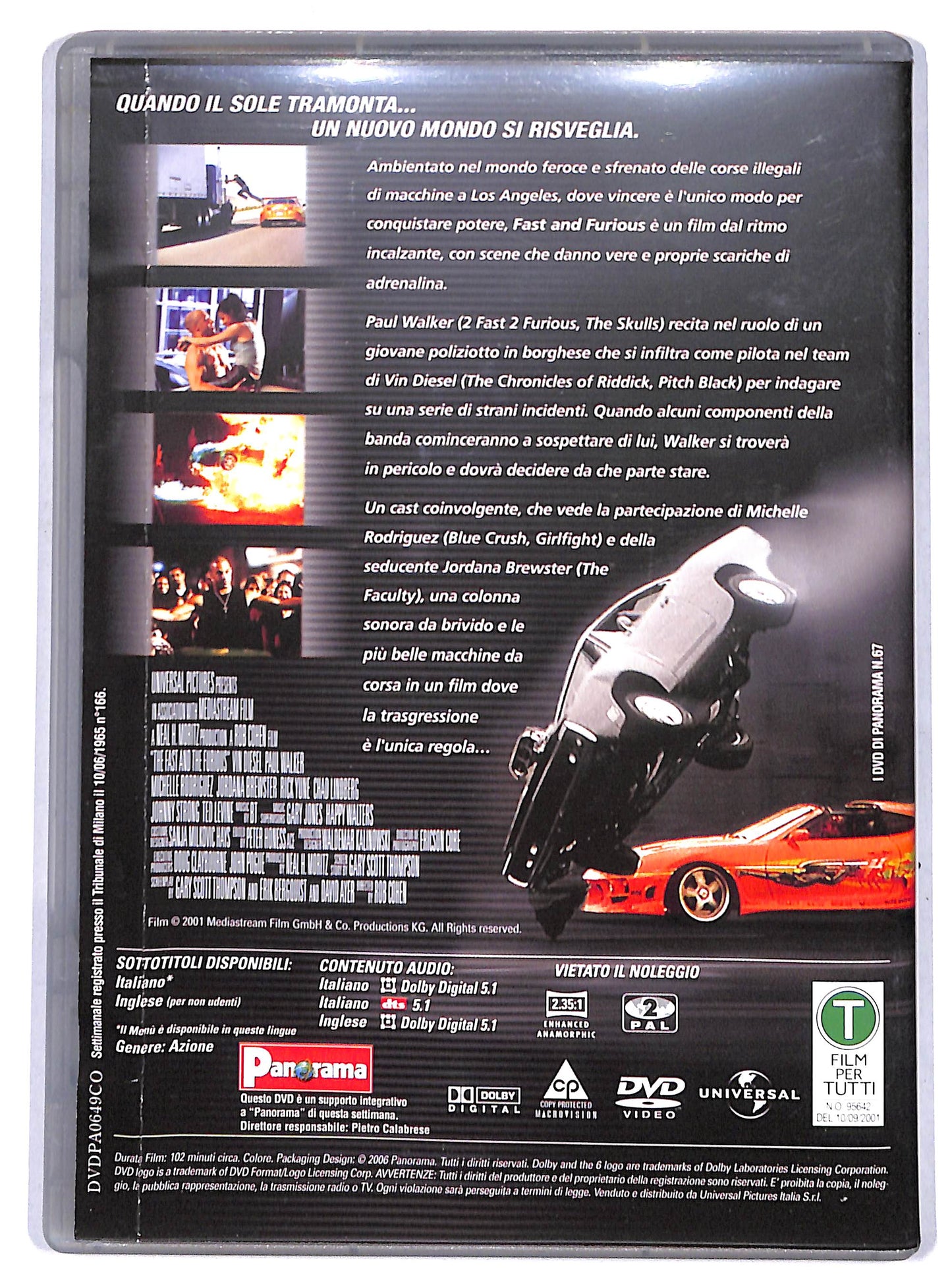 EBOND fast and furious  EDITORIALE DVD D665121