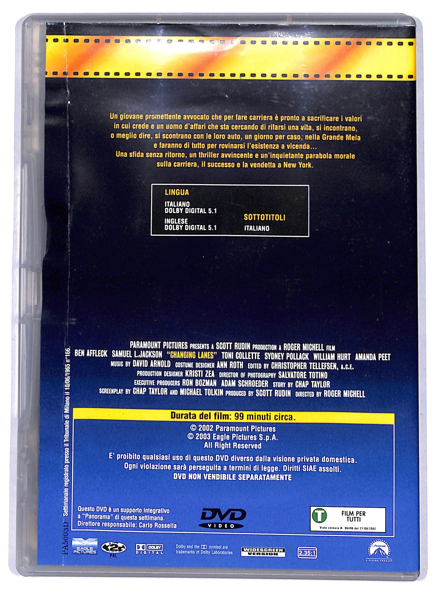 EBOND Ipotesi di reato  EDITORIALE DVD D665134