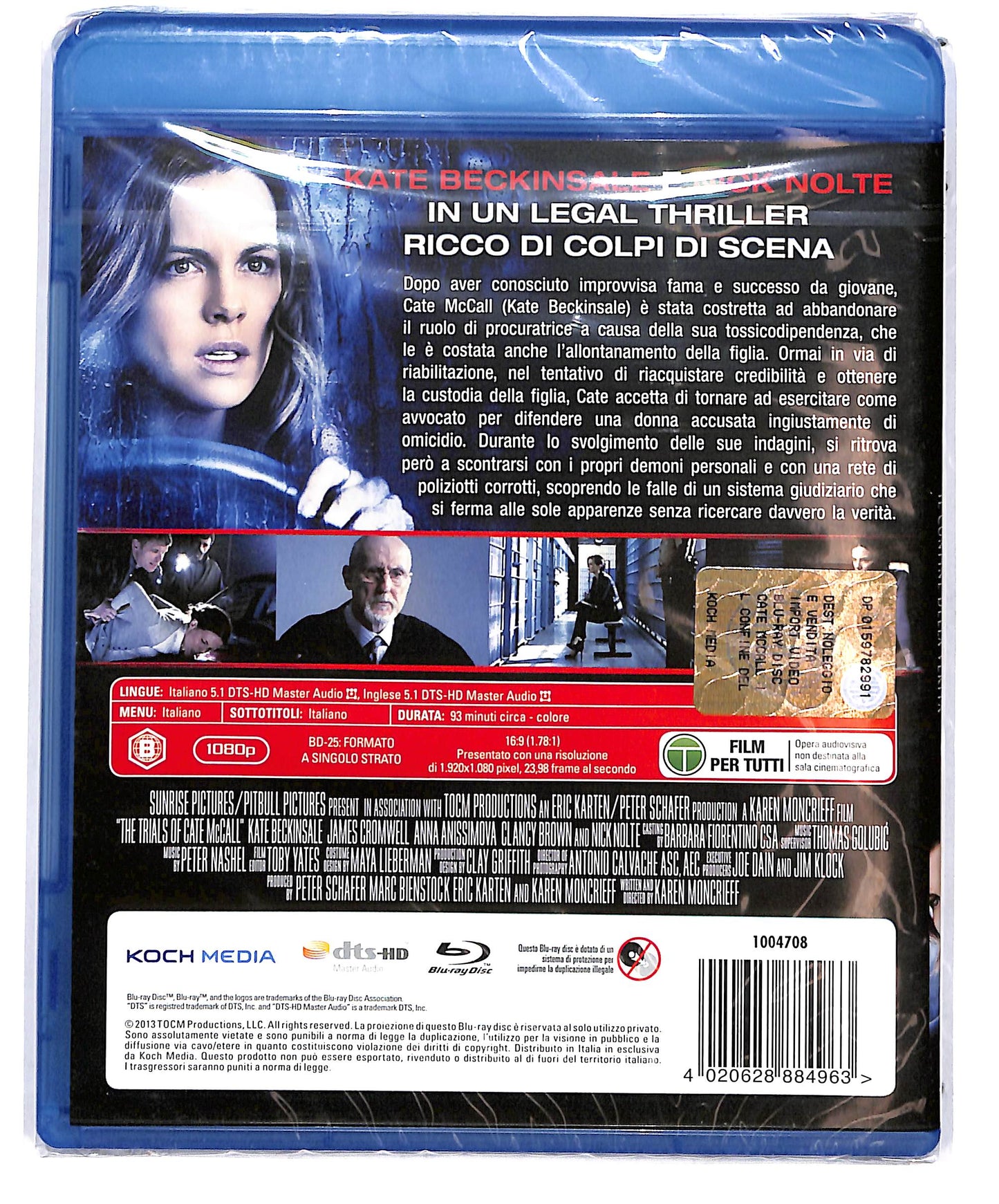EBOND Cate McCall - Il confine della verita BLURAY D665201