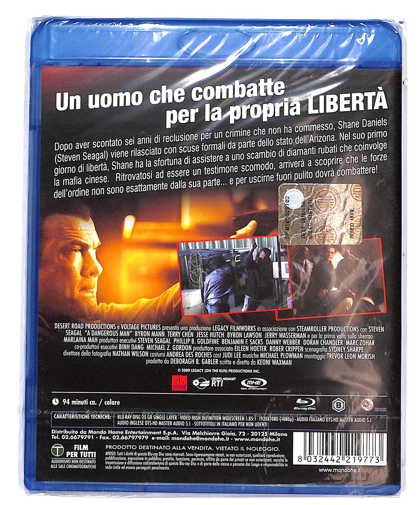 EBOND A Dangerous Man - Solo contro tutti BLURAY BLURAY D665236