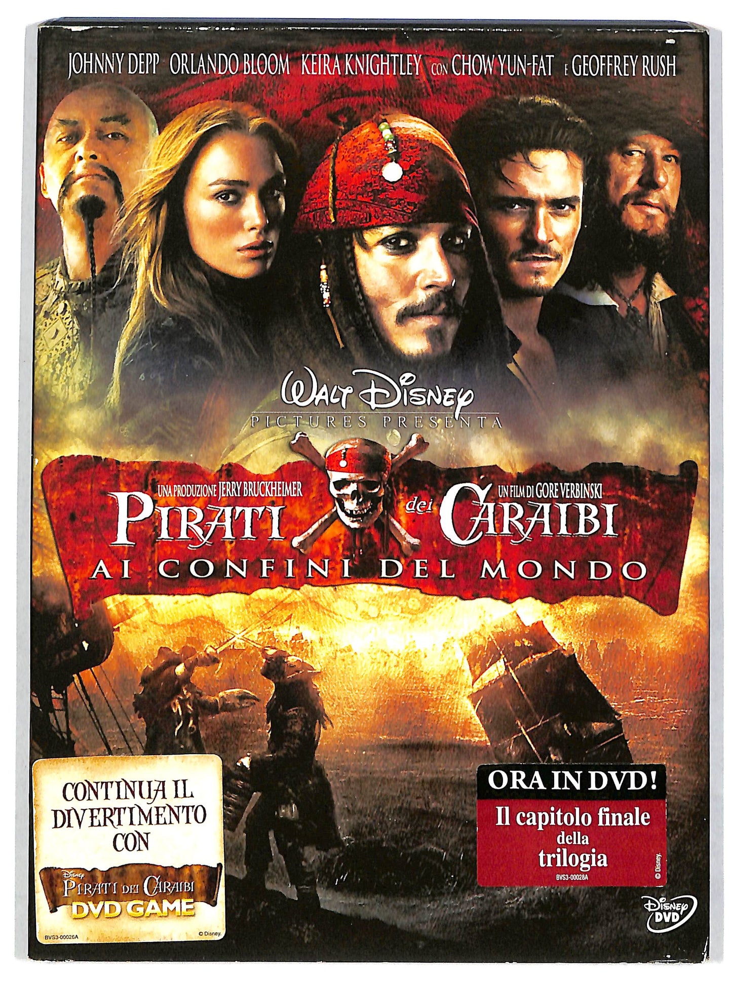 EBOND Pirati dei Caraibi Ai confini del mondo  DVD D665365