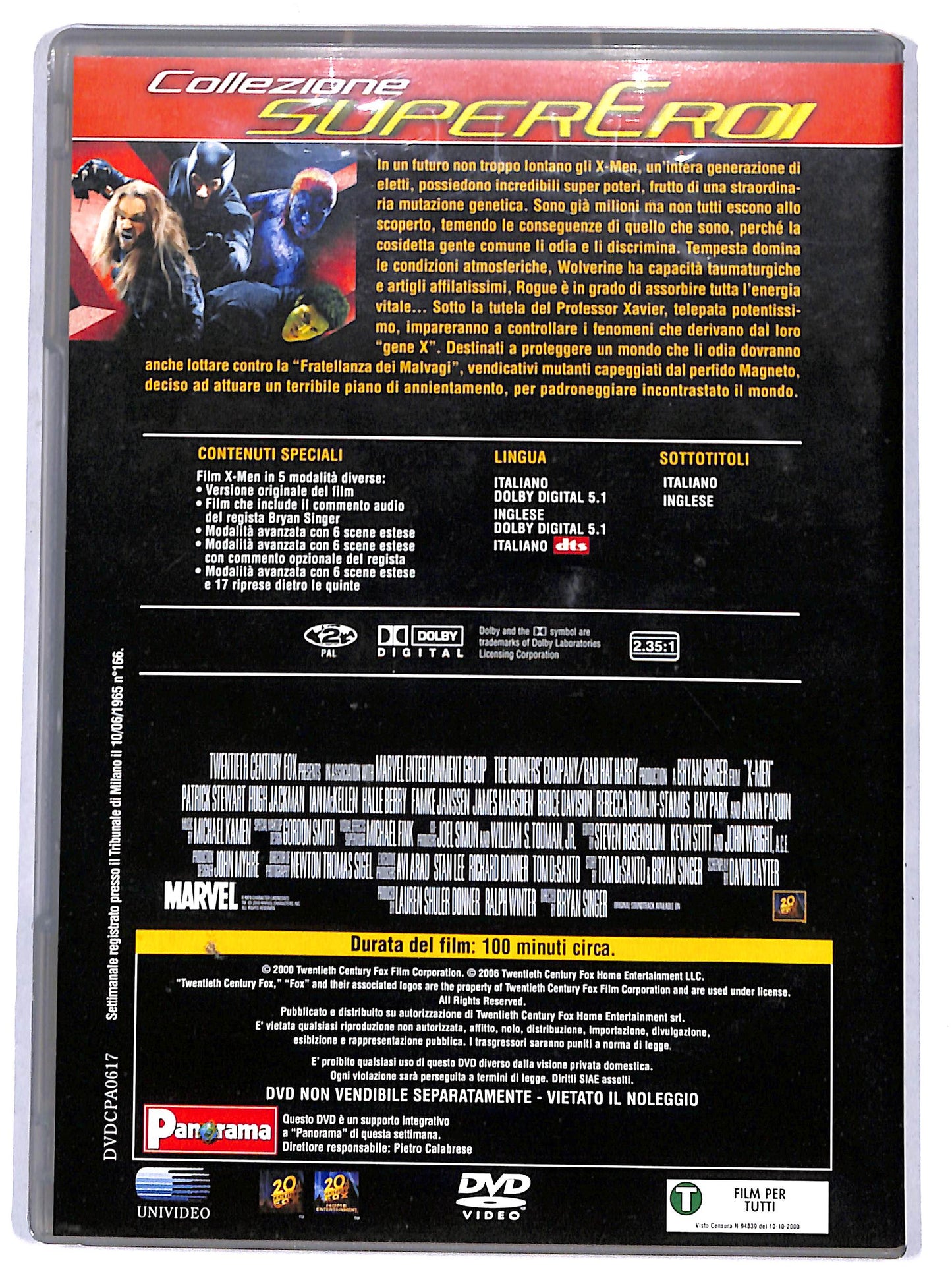 EBOND X-Men  EDITORIALE DVD D665418