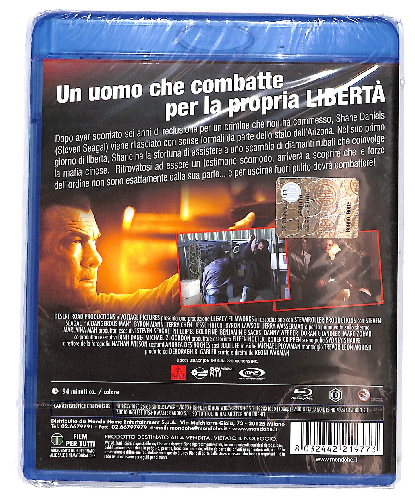 EBOND A Dangerous Man - Solo contro tutti BLURAY BLURAY D665506