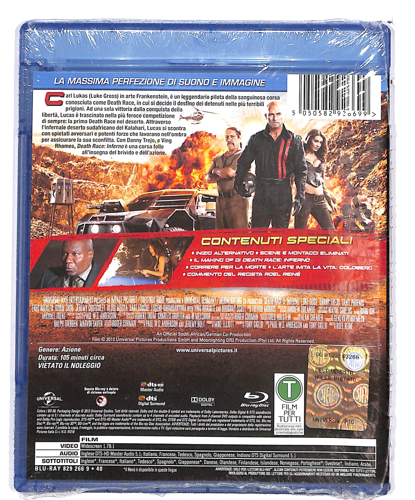 EBOND Death Race 3 - Inferno  BLURAY D665509