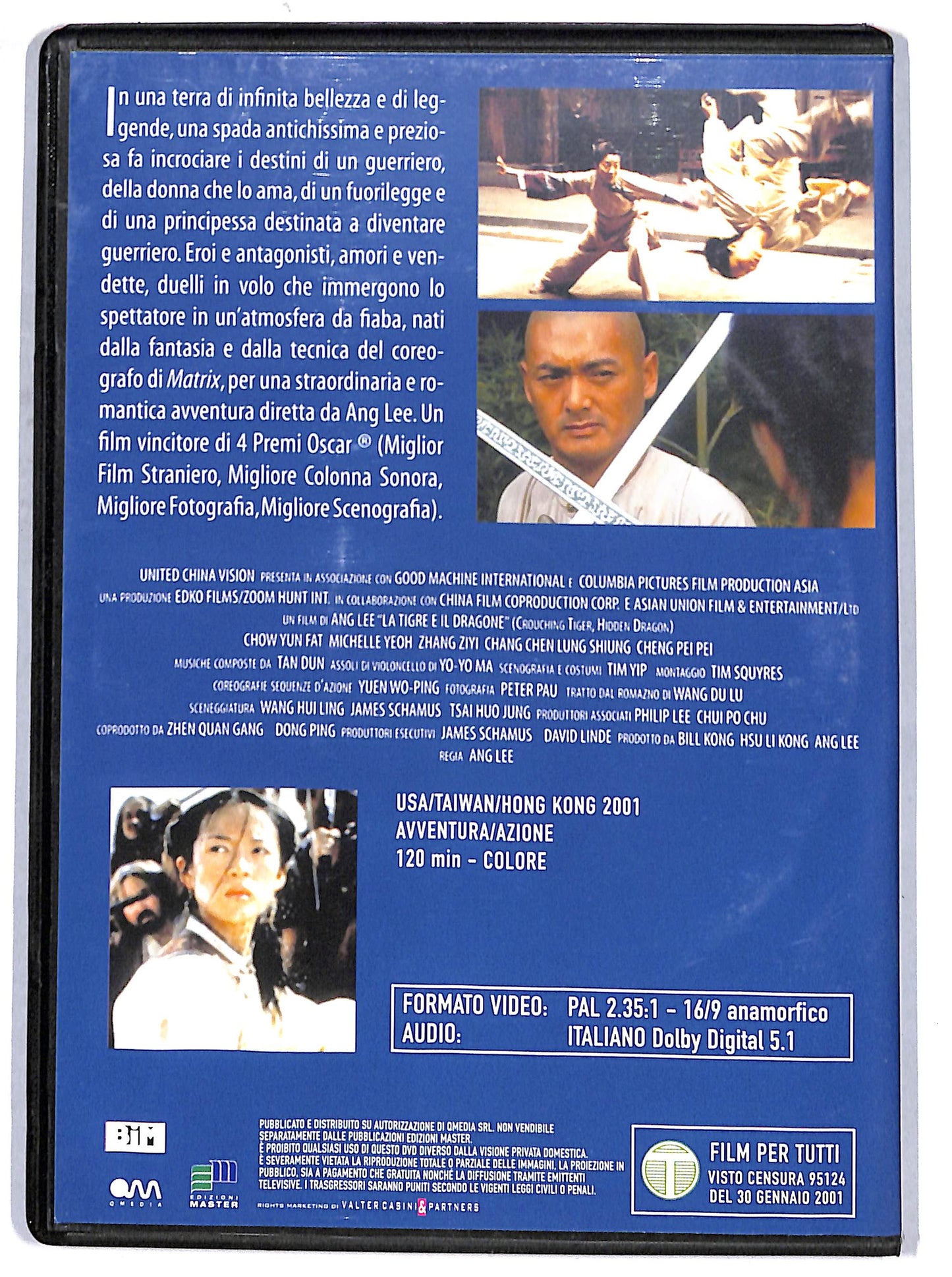 EBOND La tigre e il dragone  EDITORIALE DVD D665605